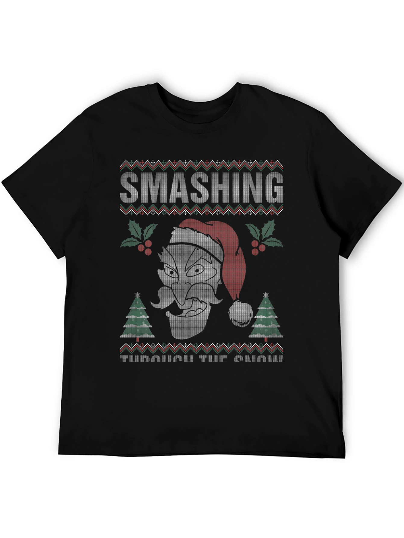 Smashing Through the Snow Christmas T-Shirt