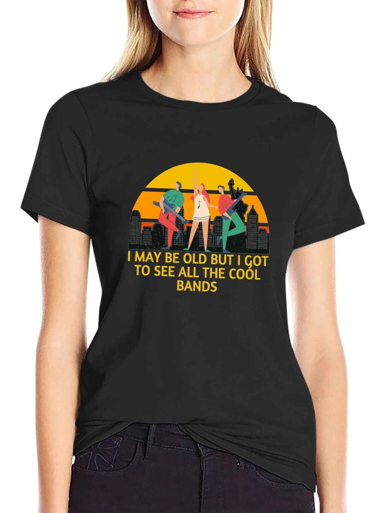 Cool Bands Graphic T-Shirt