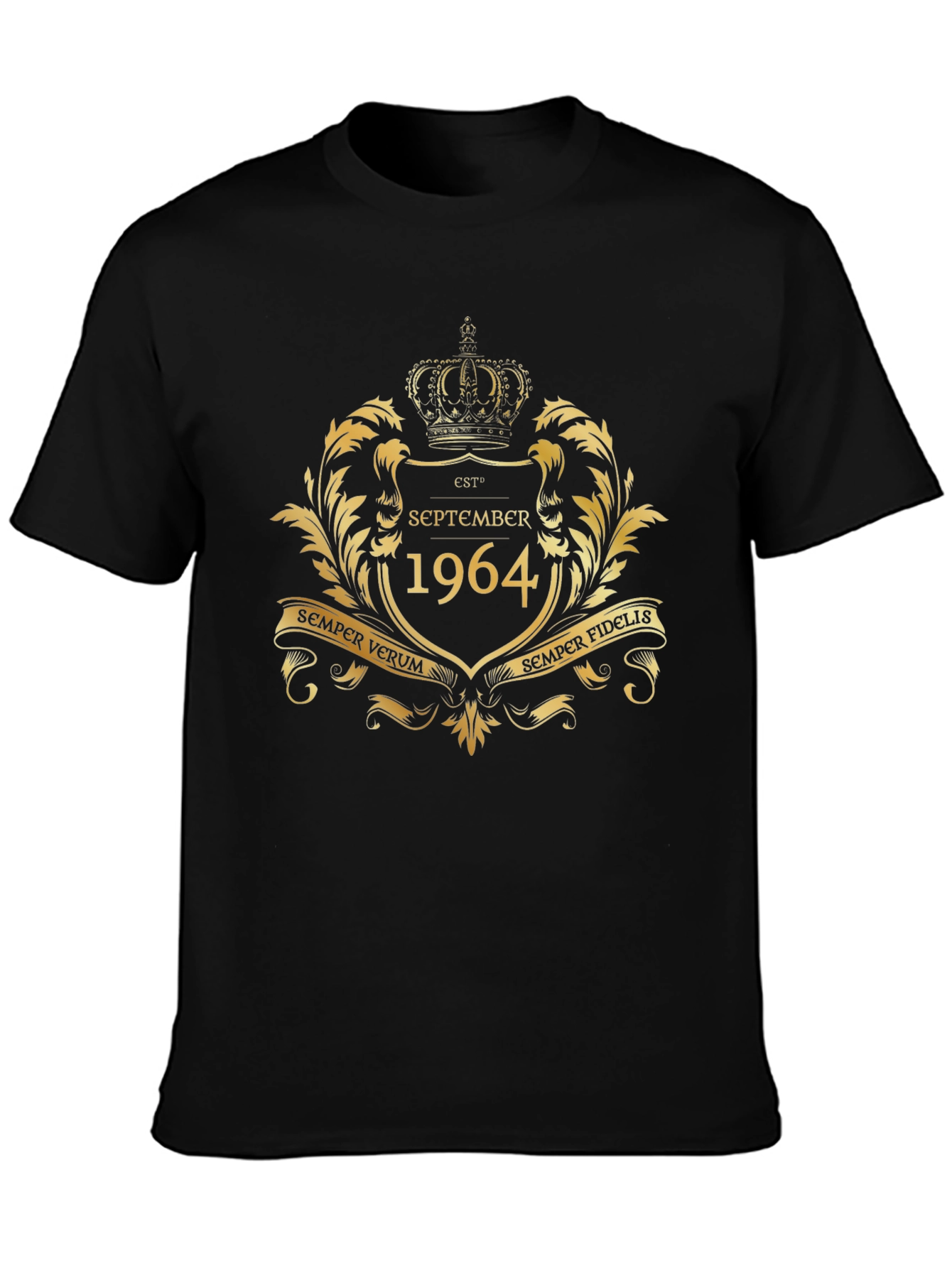 Est. September 1964 Black T-Shirt