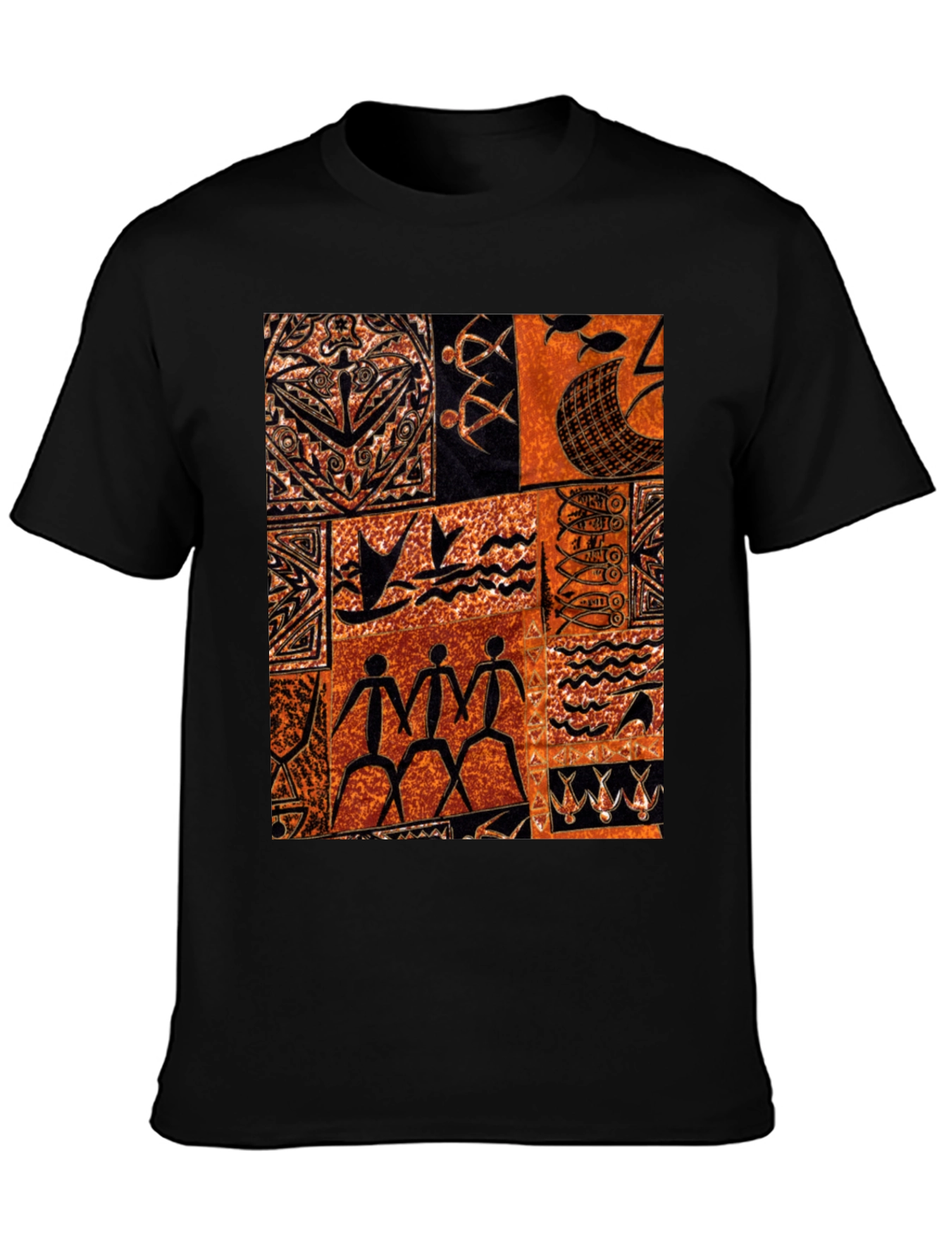 Tribal Pattern Tee - Unique Graphic Print