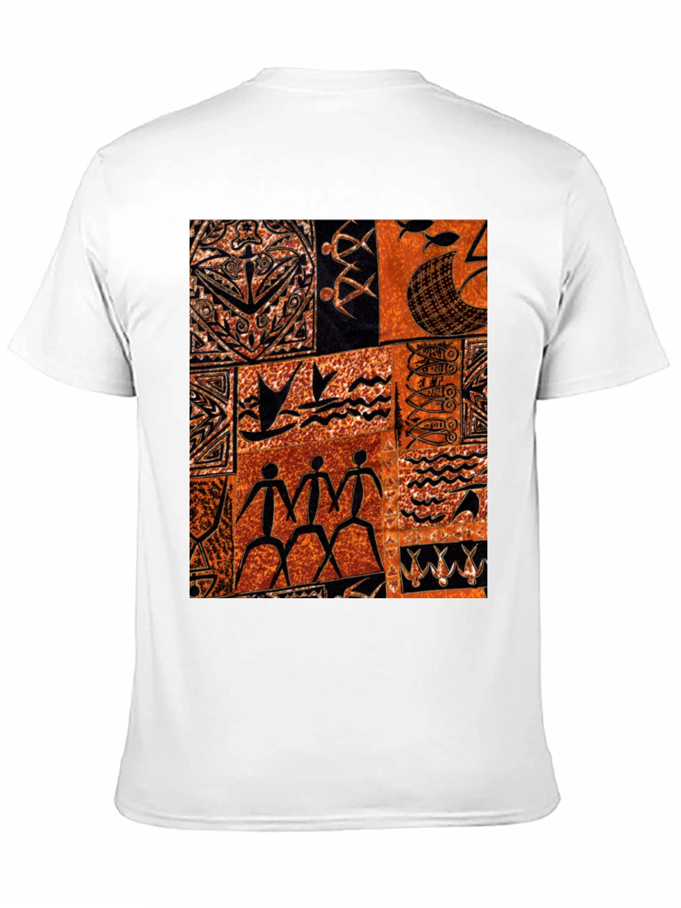 Tribal Pattern Tee - Unique Graphic Print