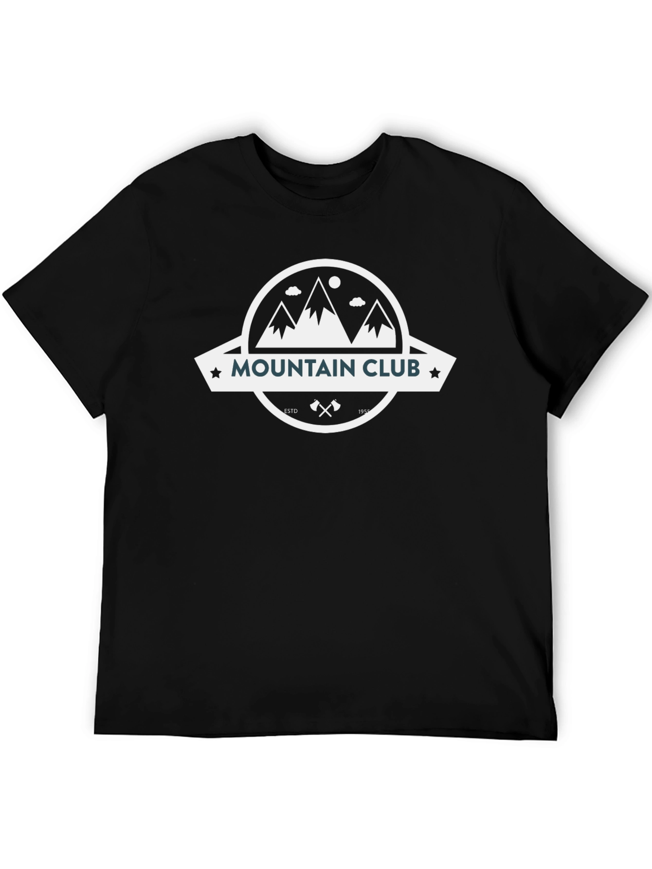 Mountain Club Graphic Tee - Black