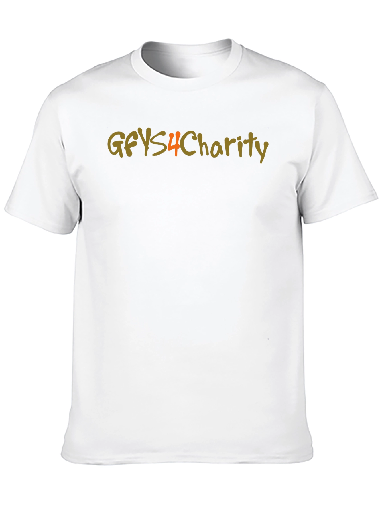 GFYS4Charity Black Graphic T-Shirt