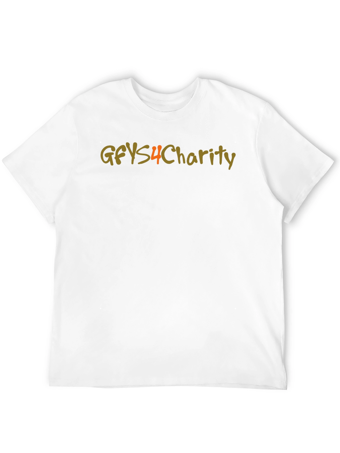 GFYS4Charity Black Graphic T-Shirt