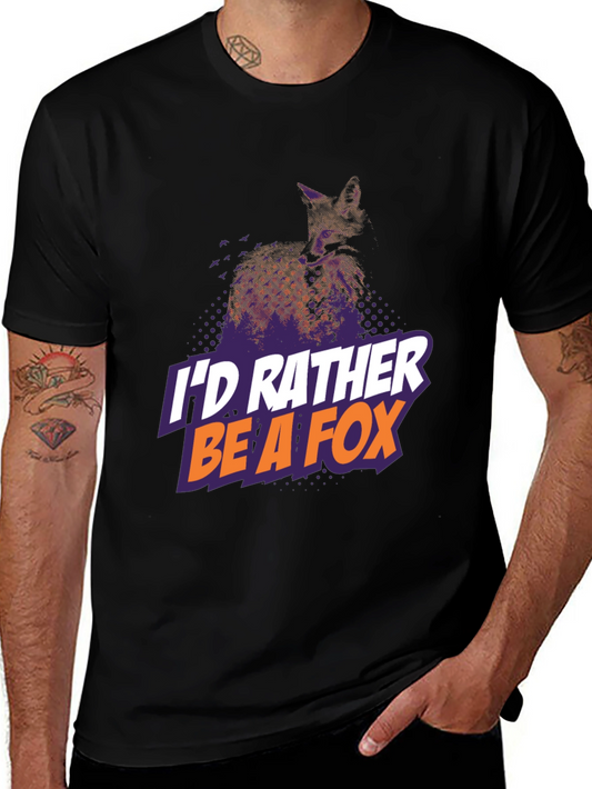 Id Rather Be A Fox Graphic Tee