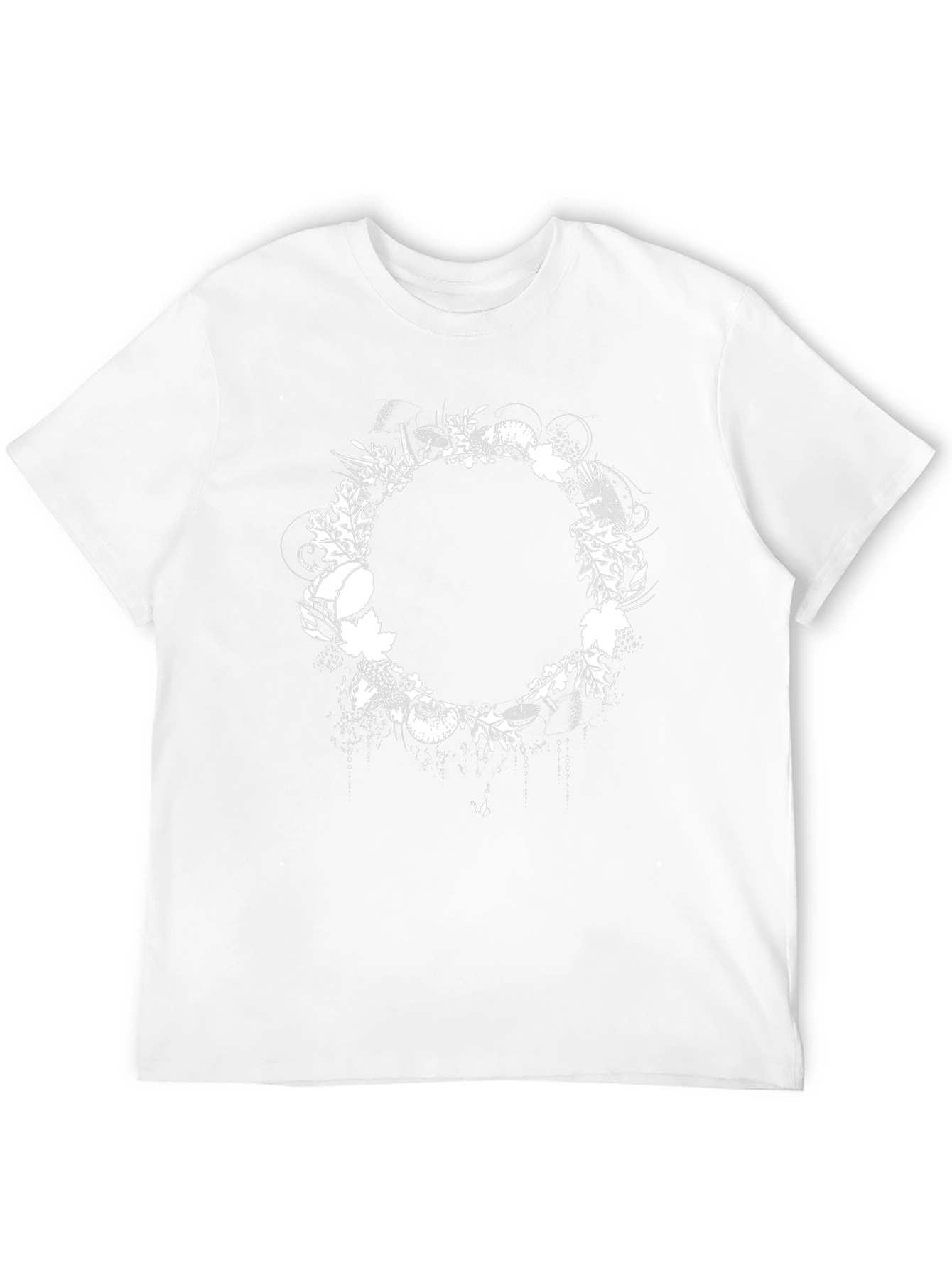 Nature Wreath Graphic T-Shirt