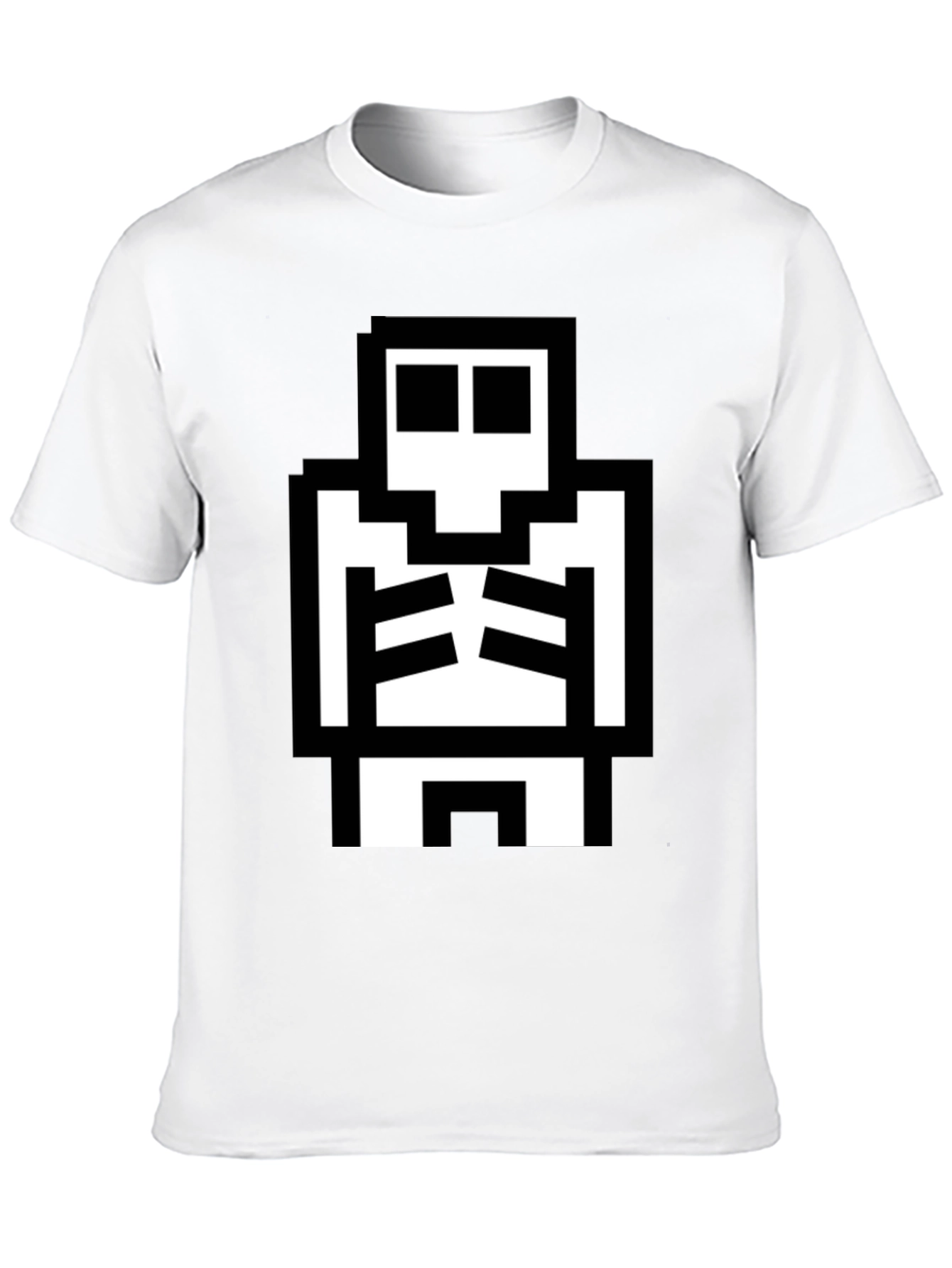 Pixel Skeleton Graphic Tee