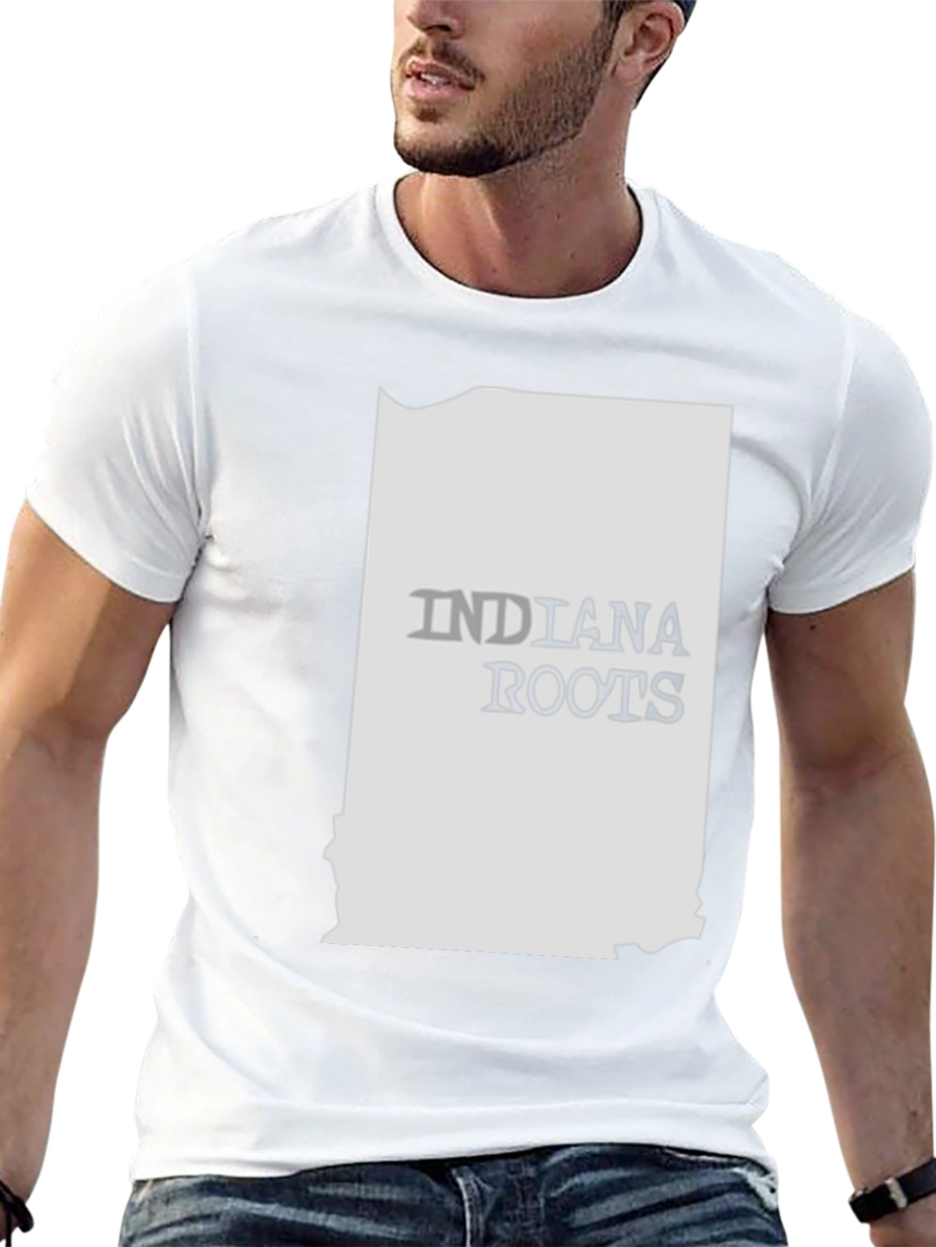 Indiana Roots Graphic Tee - Black