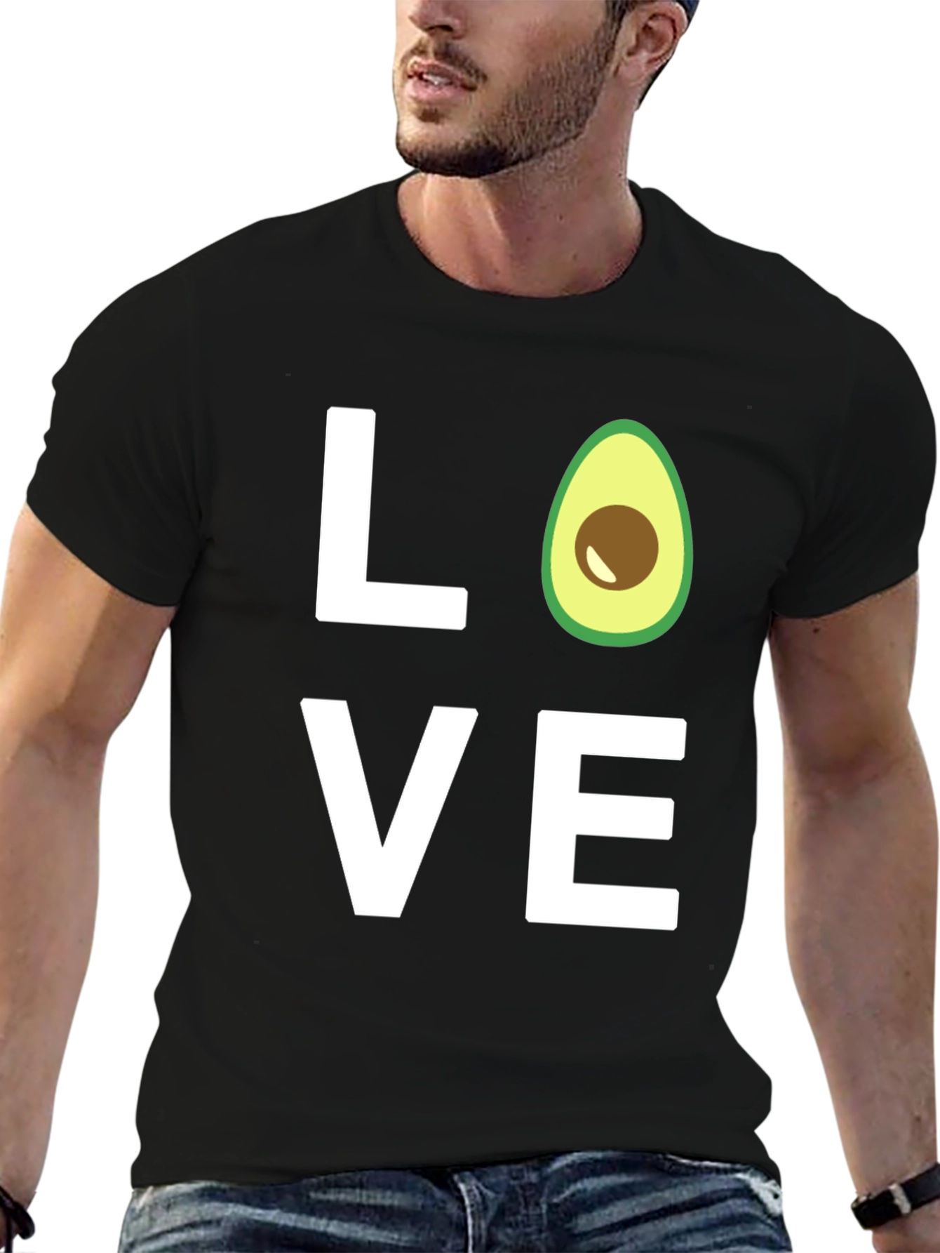 Avocado Love Graphic T-Shirt