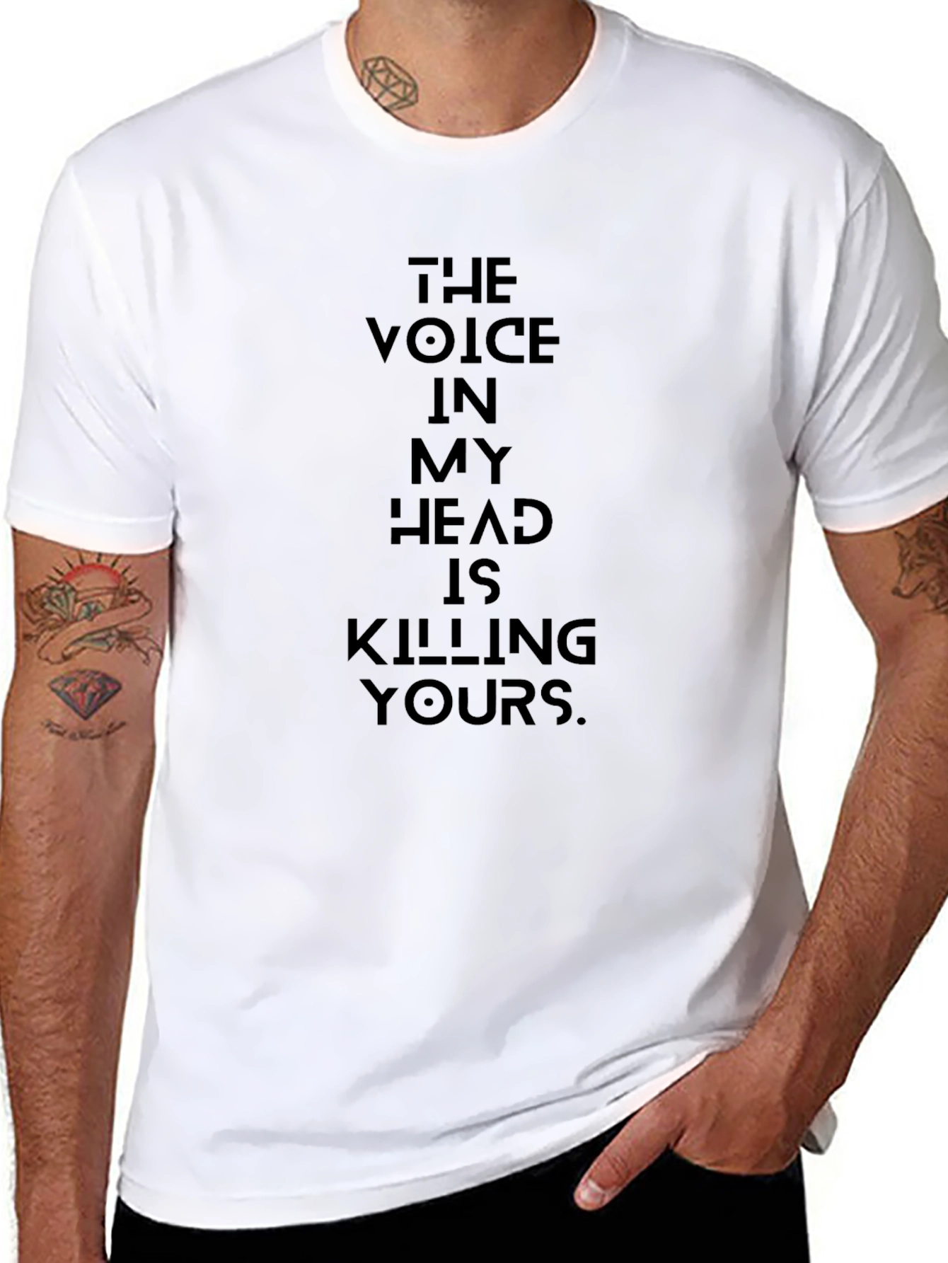 The Voice in My Head T-Shirt - Black