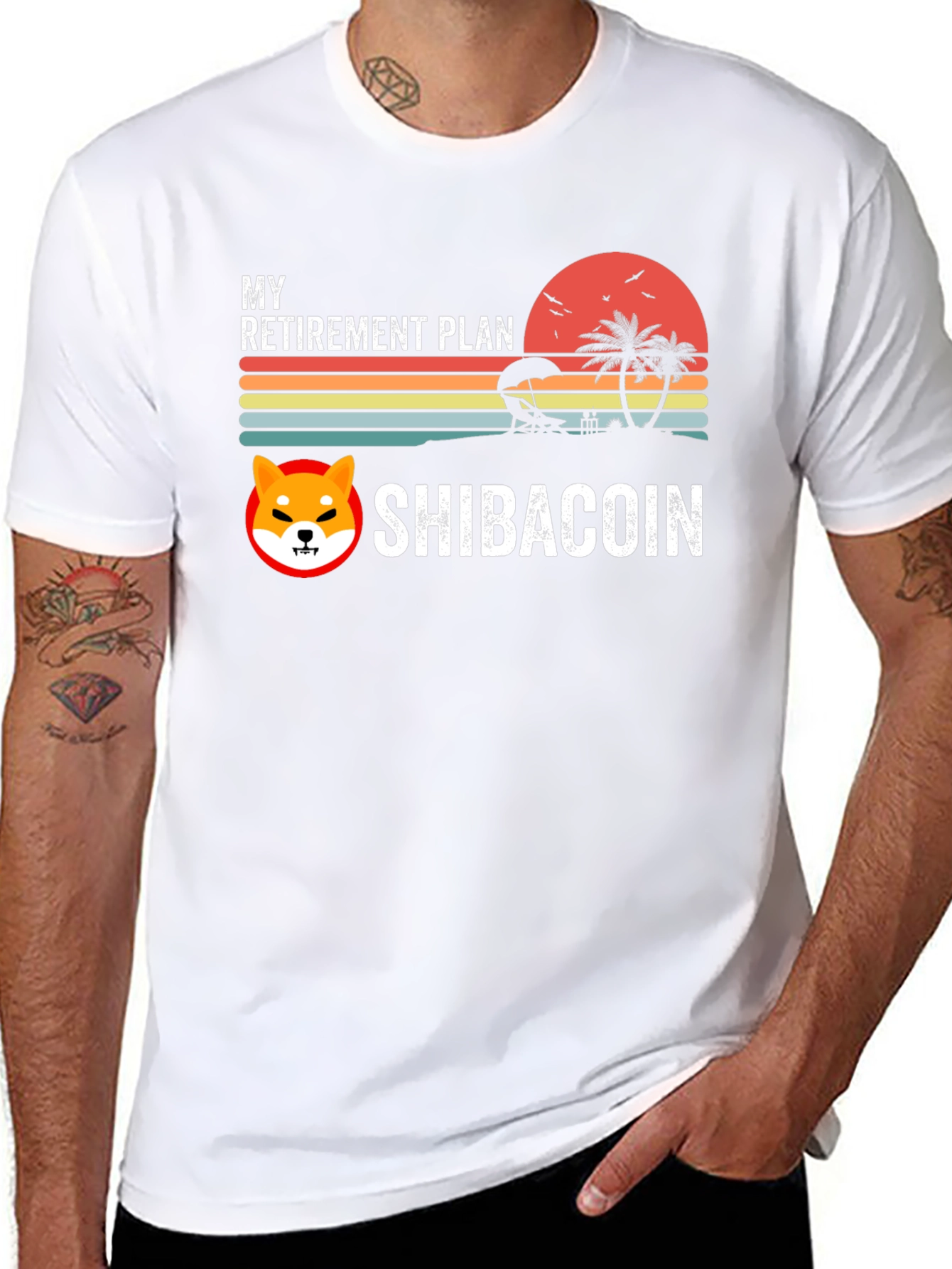 My Retirement Plan Shiba Coin T-Shirt