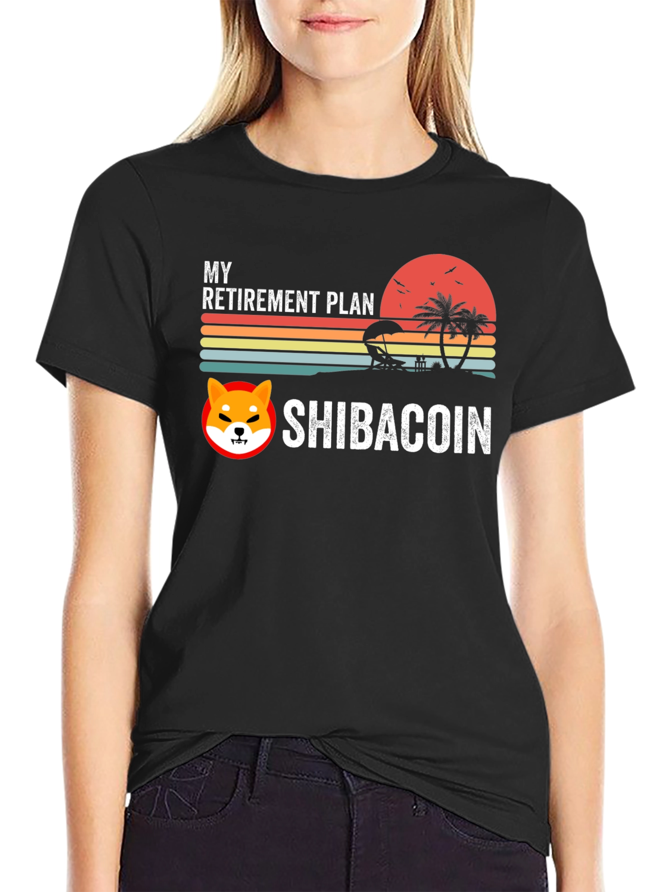 My Retirement Plan Shiba Coin T-Shirt