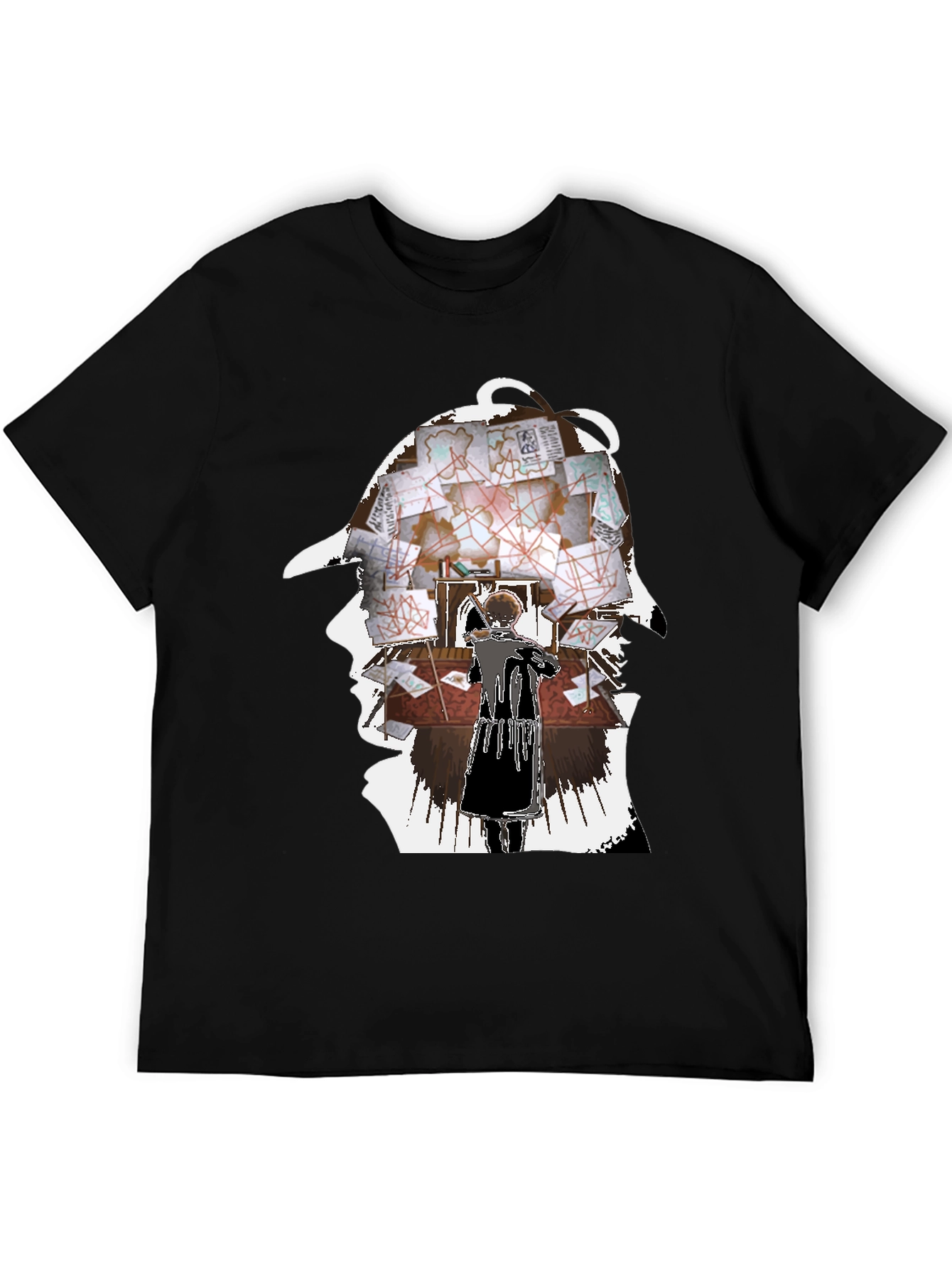Sherlock Holmes Inspired Graphic Tee