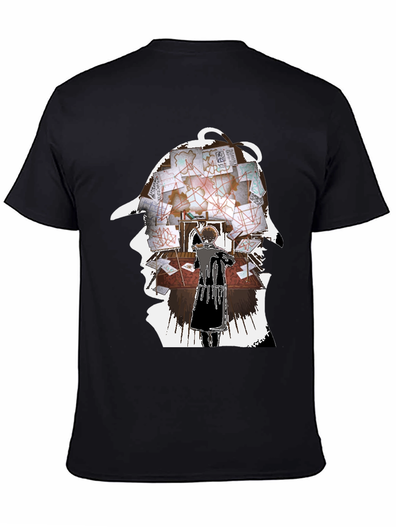 Sherlock Holmes Inspired Graphic Tee