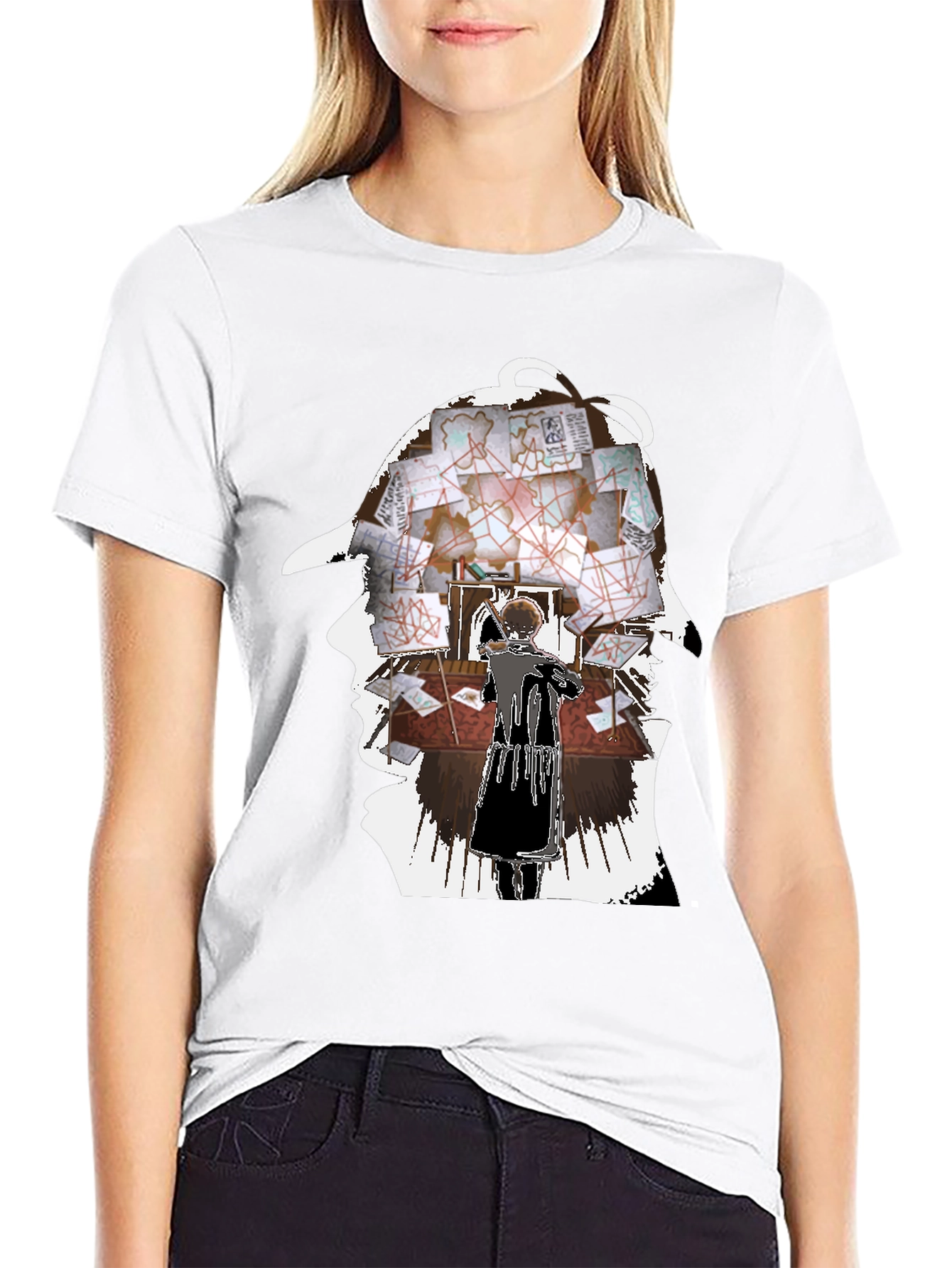 Sherlock Holmes Inspired Graphic Tee