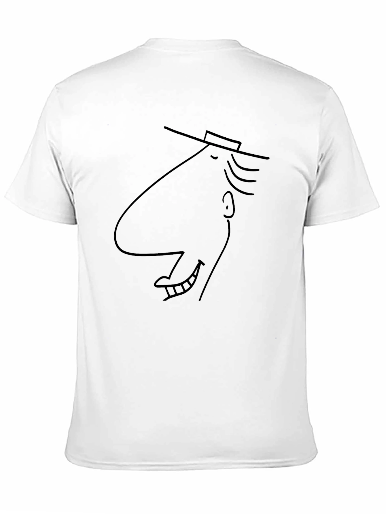 Cartoon Character Black T-Shirt