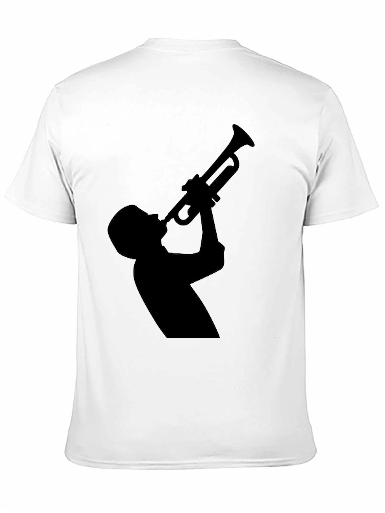 Jazz Trumpet Silhouette T-Shirt