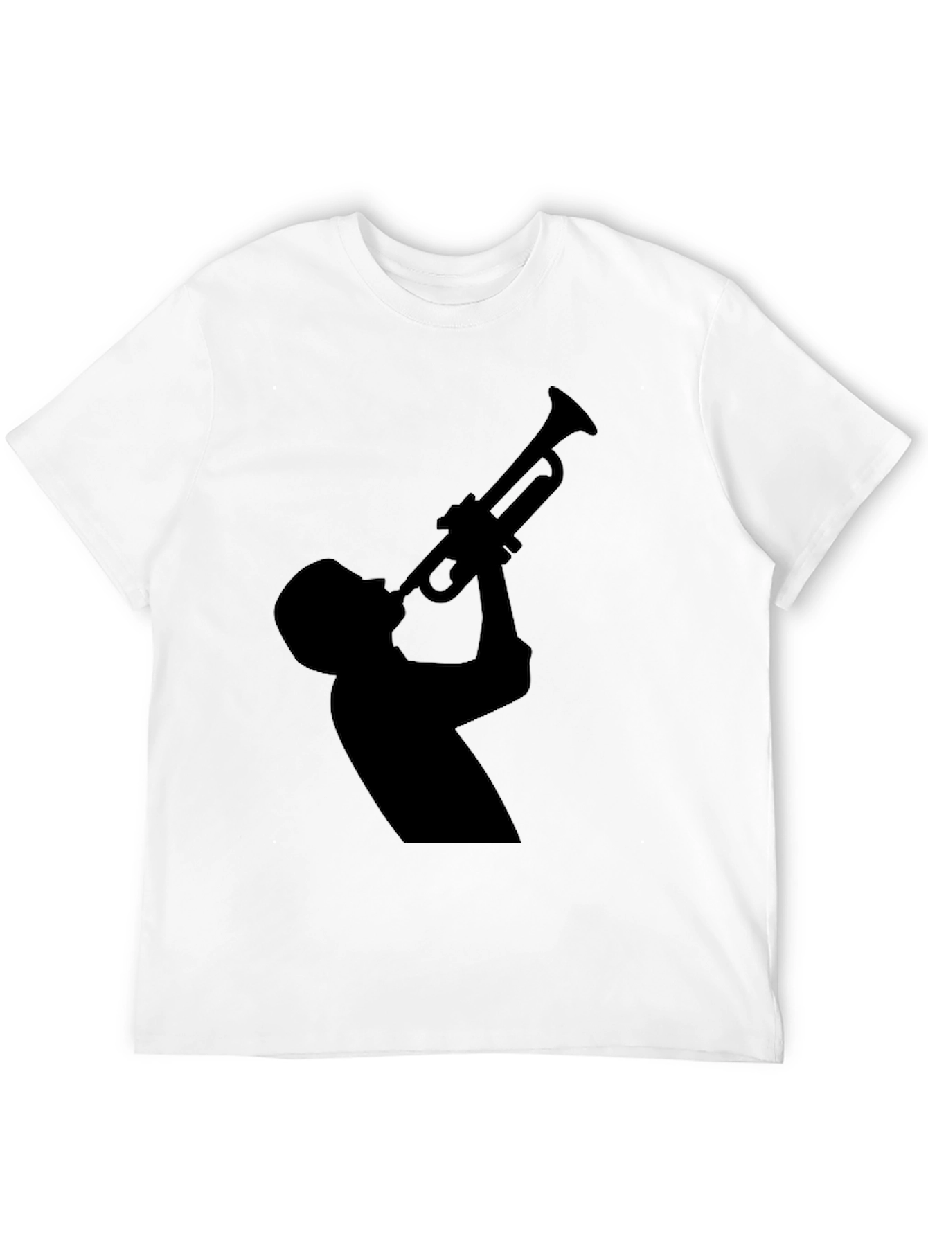 Jazz Trumpet Silhouette T-Shirt
