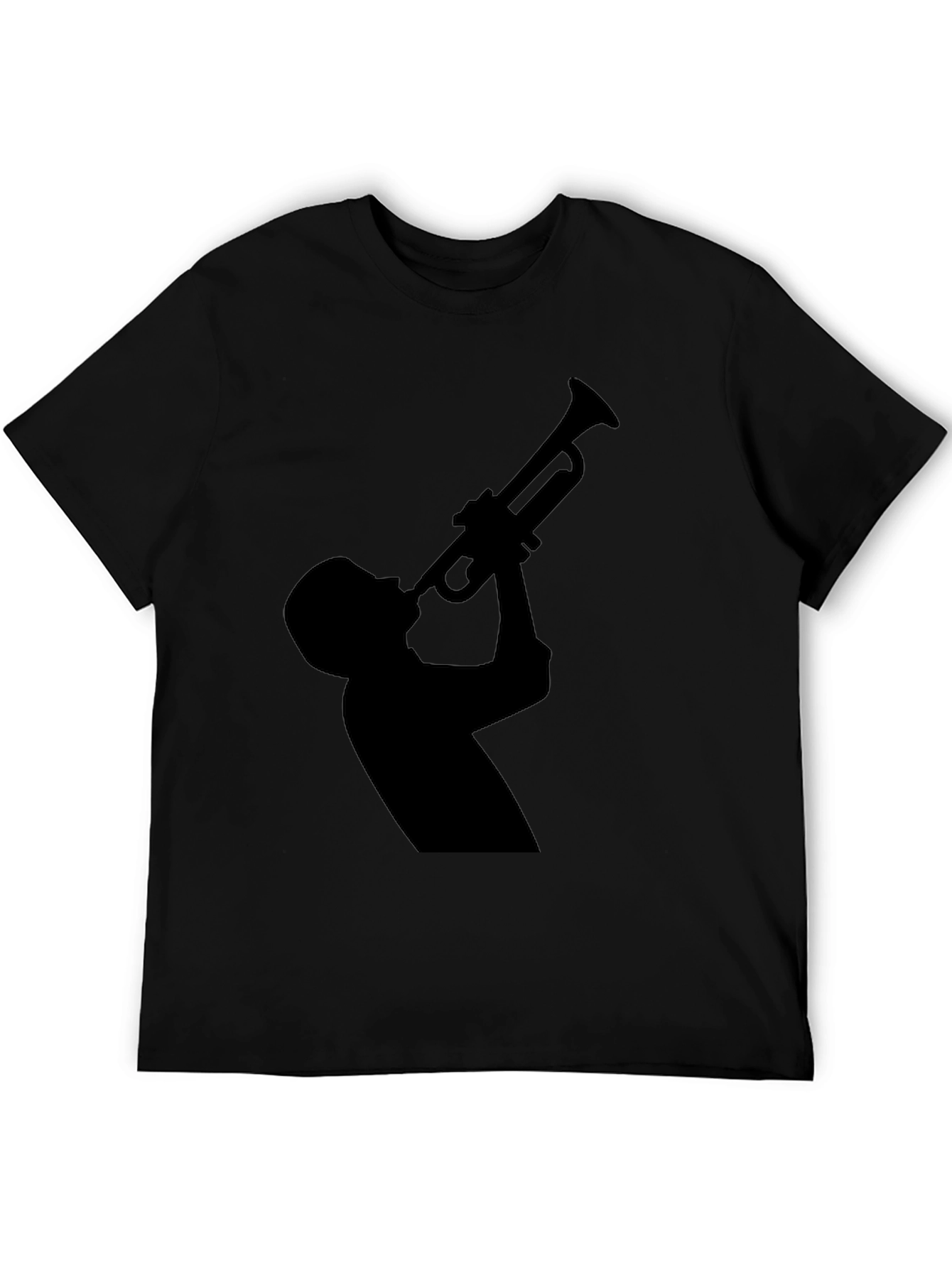 Jazz Trumpet Silhouette T-Shirt