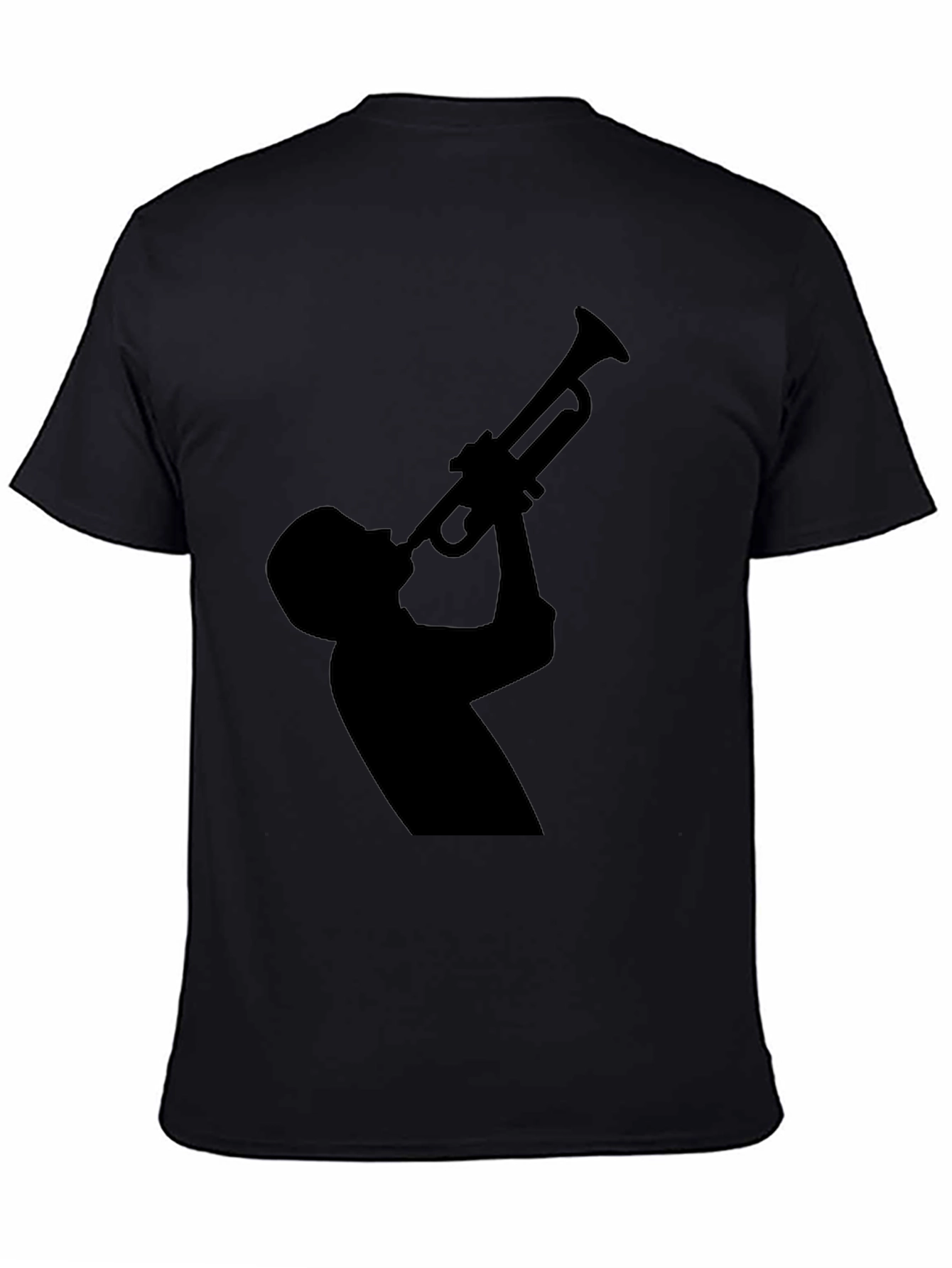 Jazz Trumpet Silhouette T-Shirt