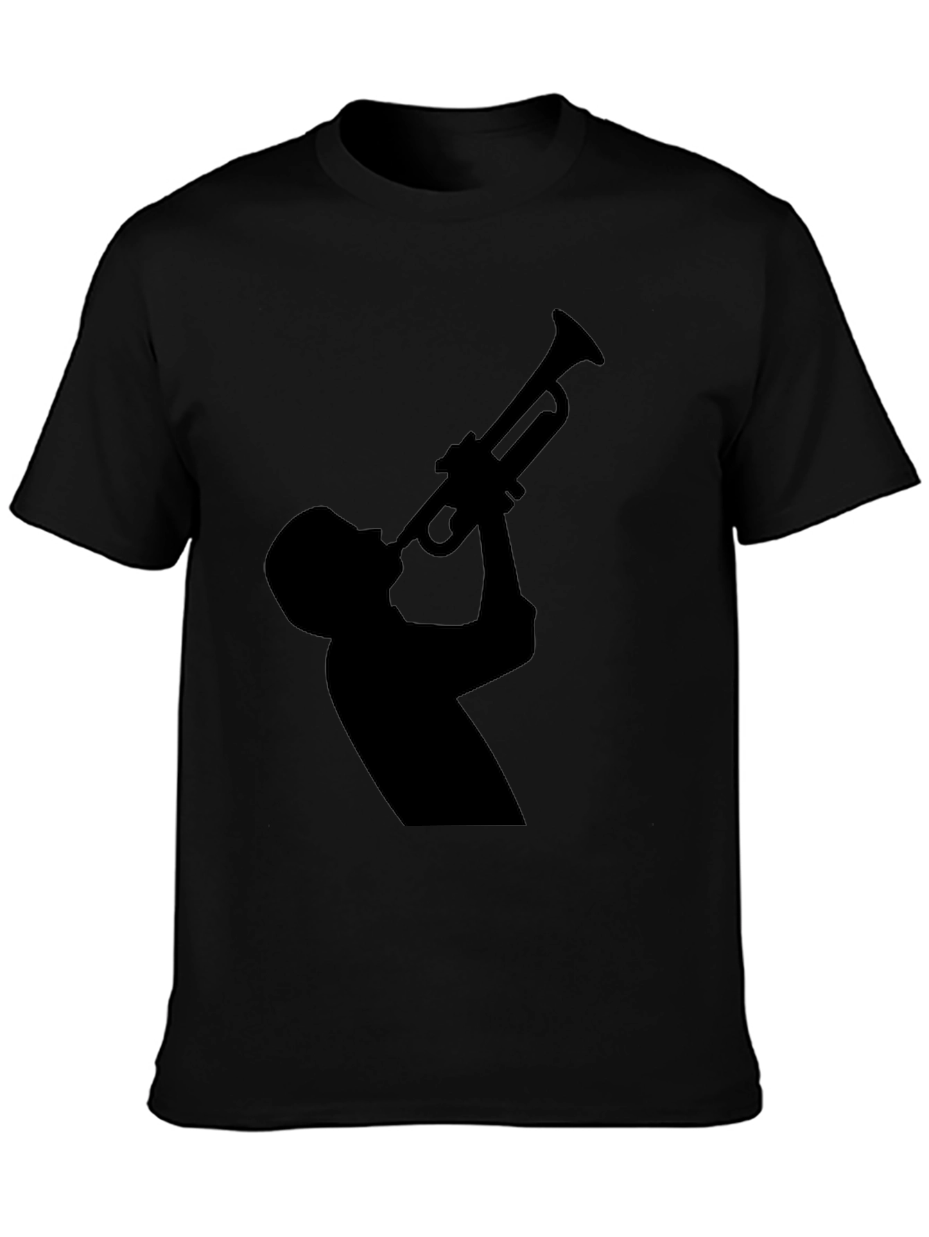 Jazz Trumpet Silhouette T-Shirt
