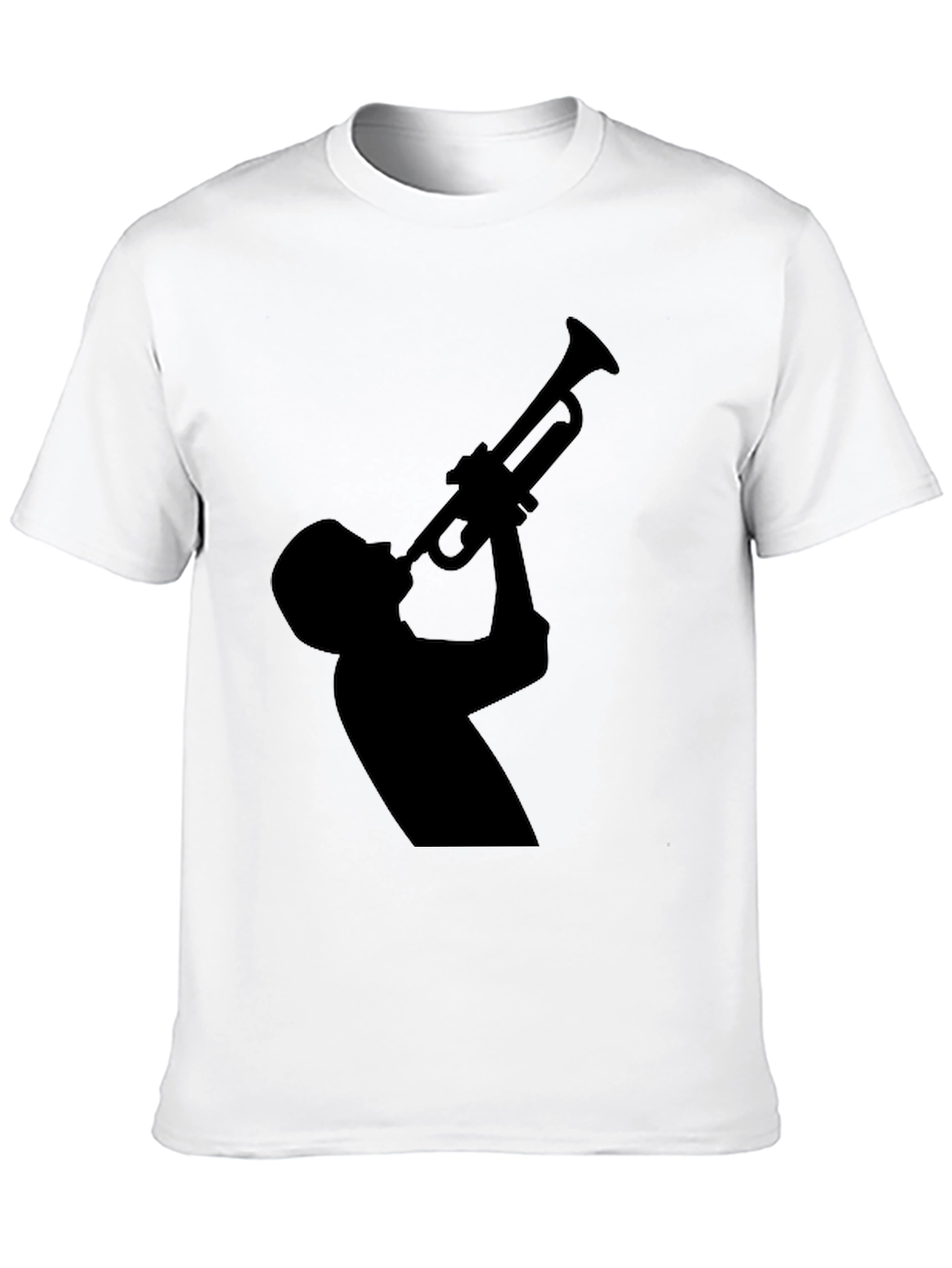 Jazz Trumpet Silhouette T-Shirt