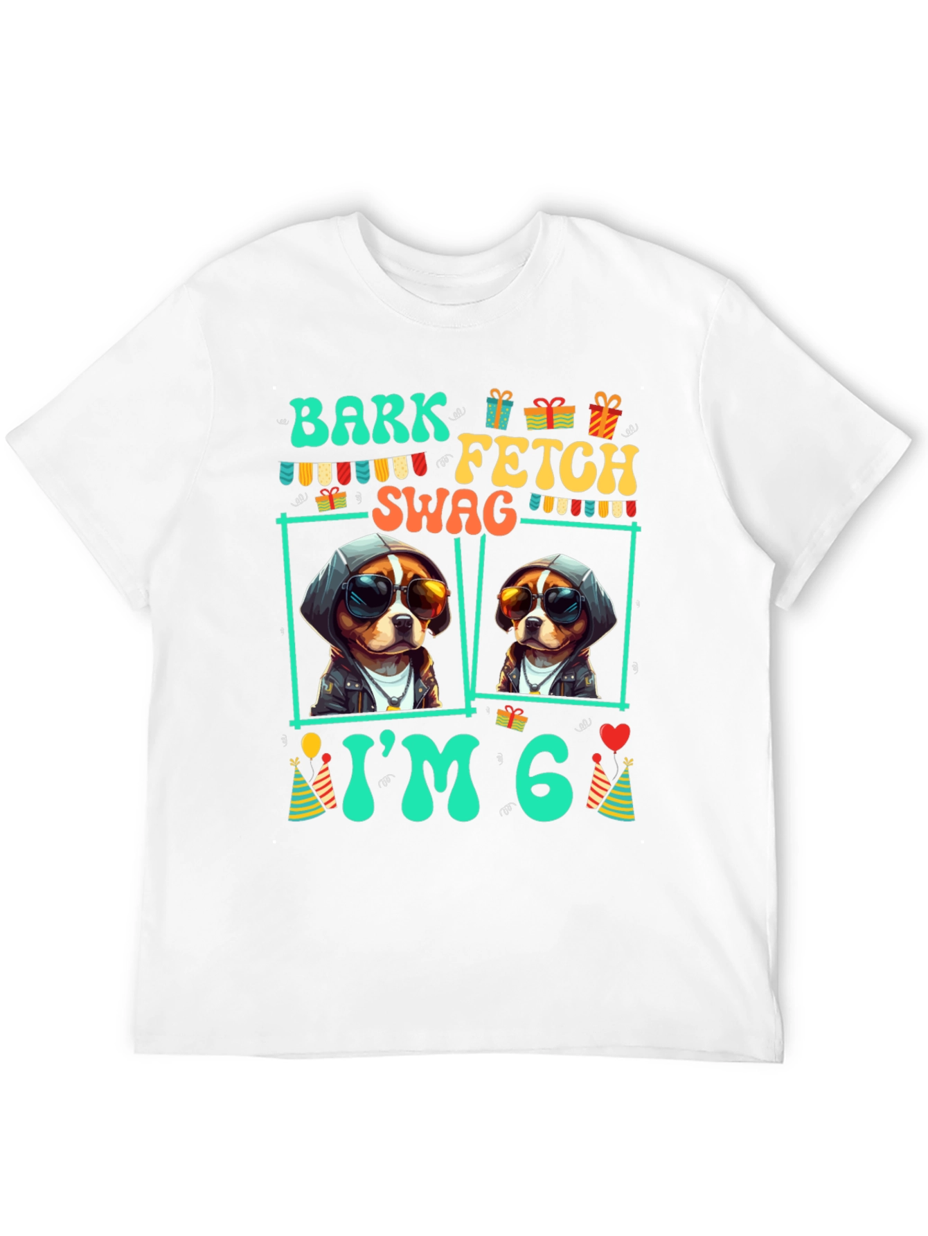 Bark Fetch Swag Im 6 T-Shirt