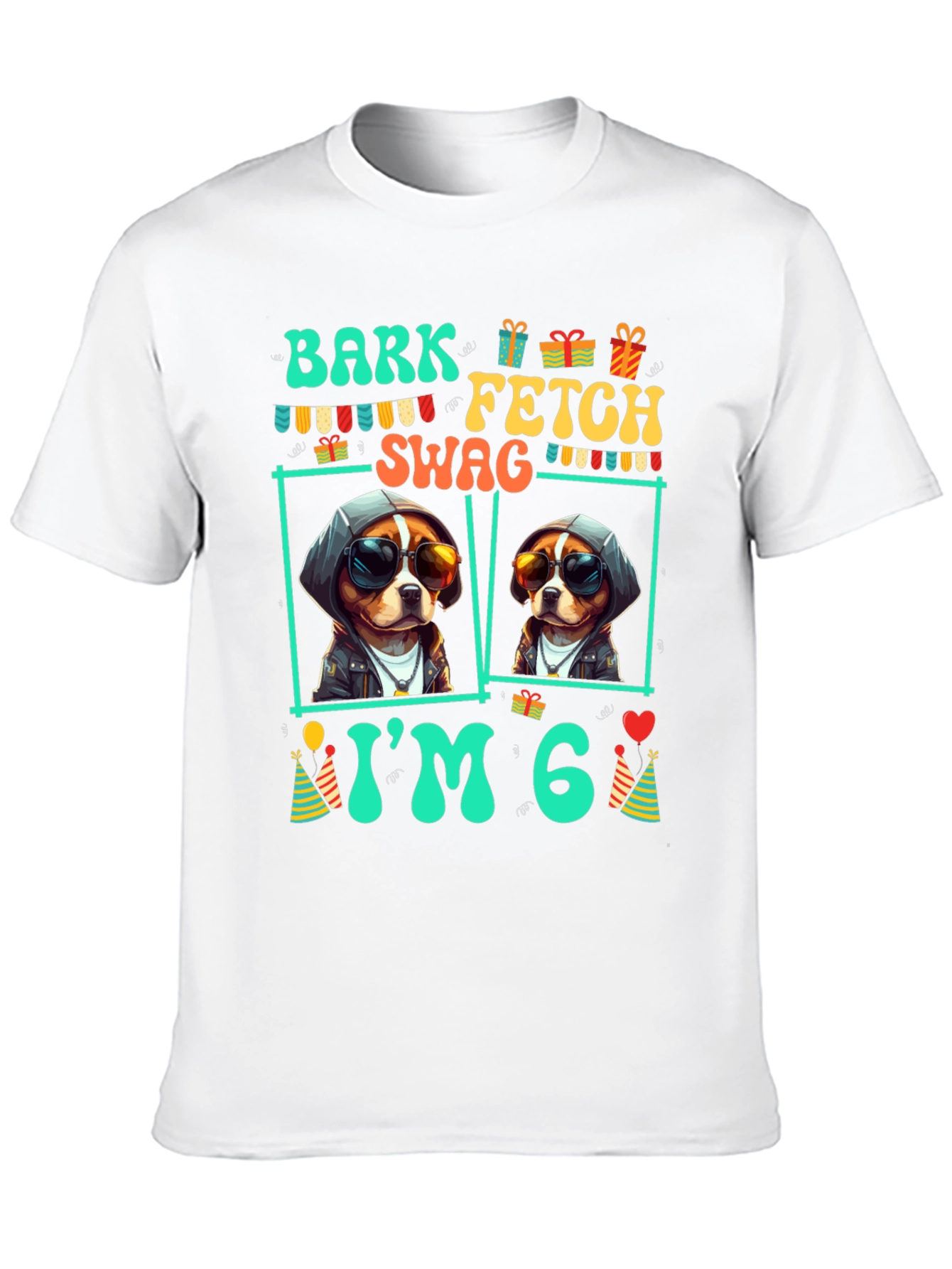 Bark Fetch Swag Im 6 T-Shirt