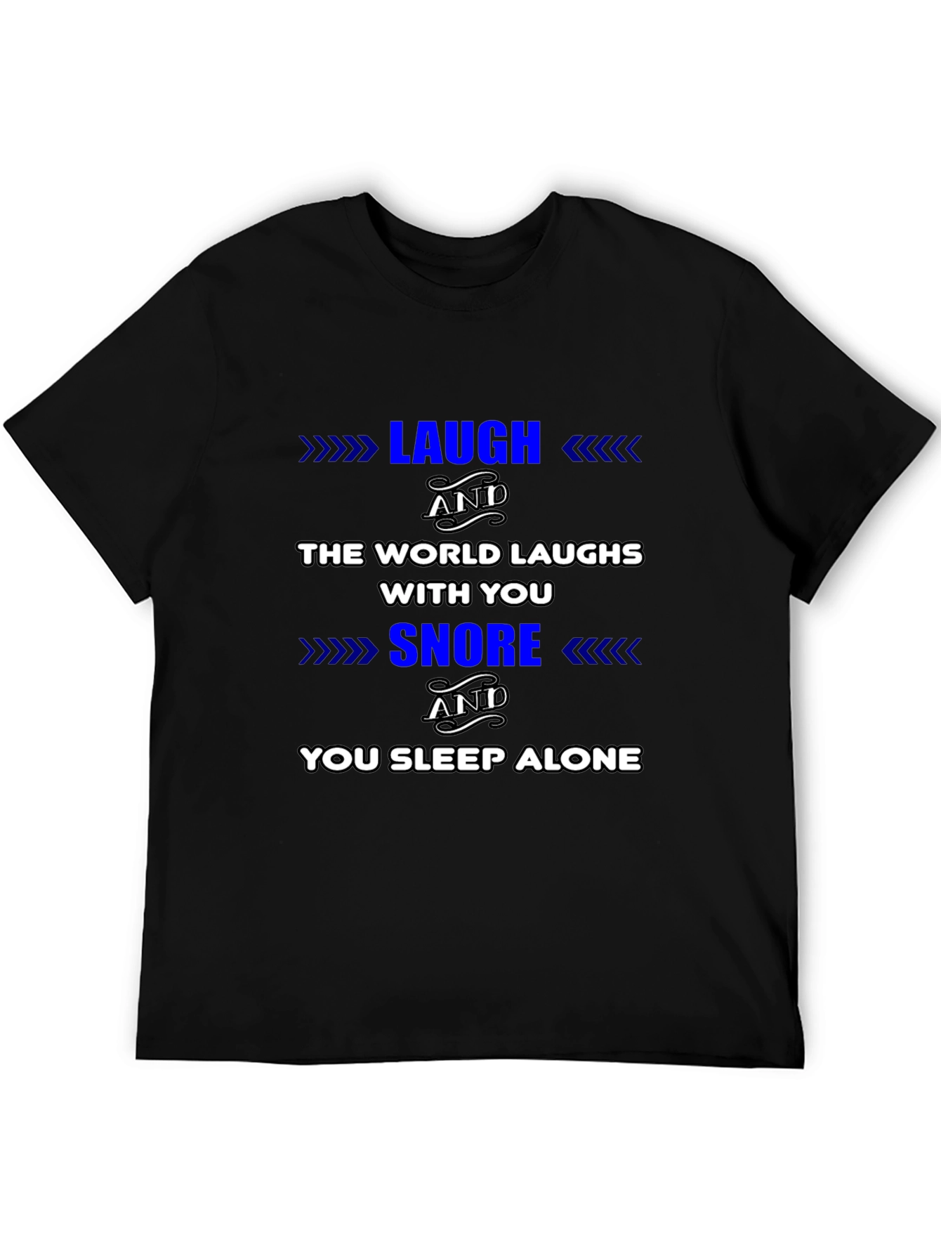 Laugh Snore Graphic T-Shirt