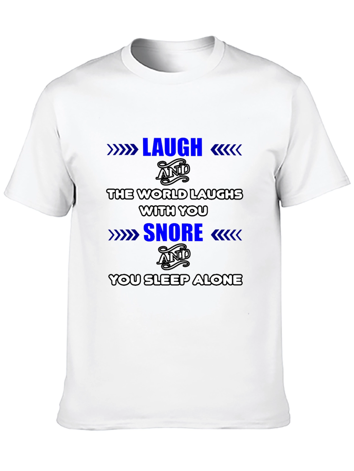 Laugh Snore Graphic T-Shirt