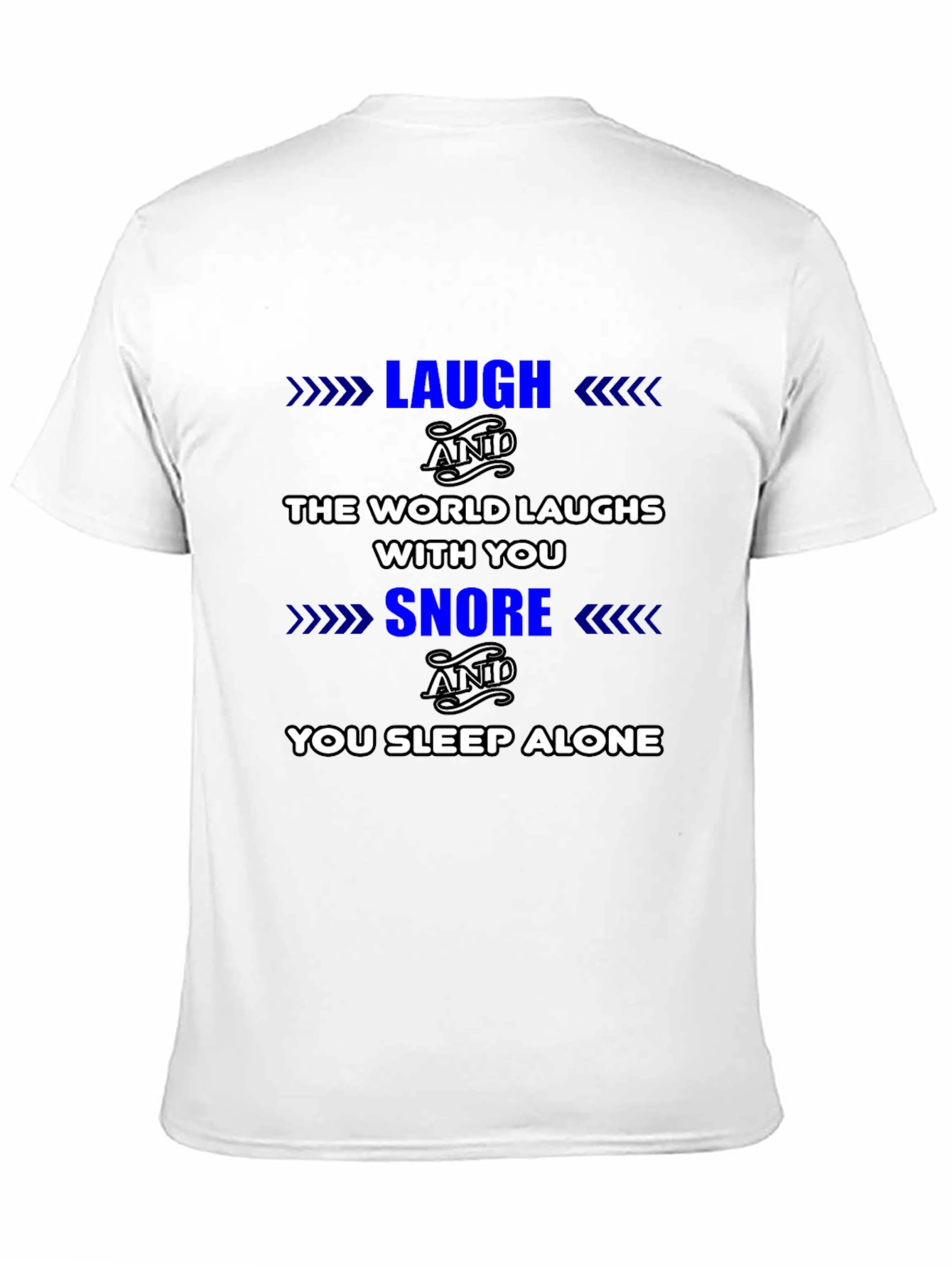 Laugh Snore Graphic T-Shirt