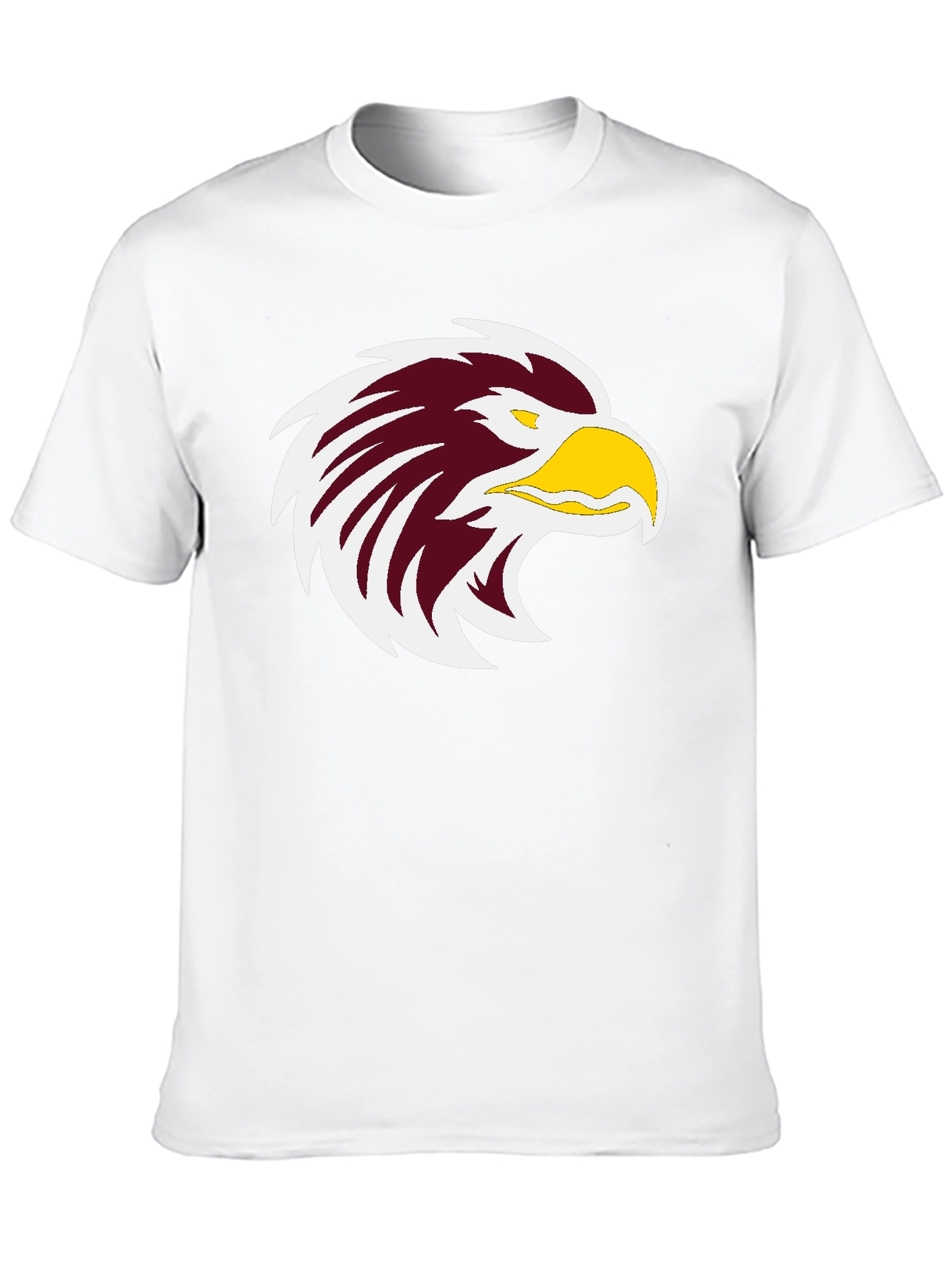 Bold Eagle Graphic Print Black T-Shirt
