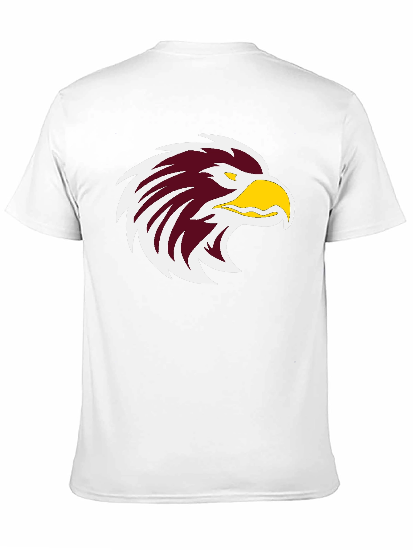 Bold Eagle Graphic Print Black T-Shirt
