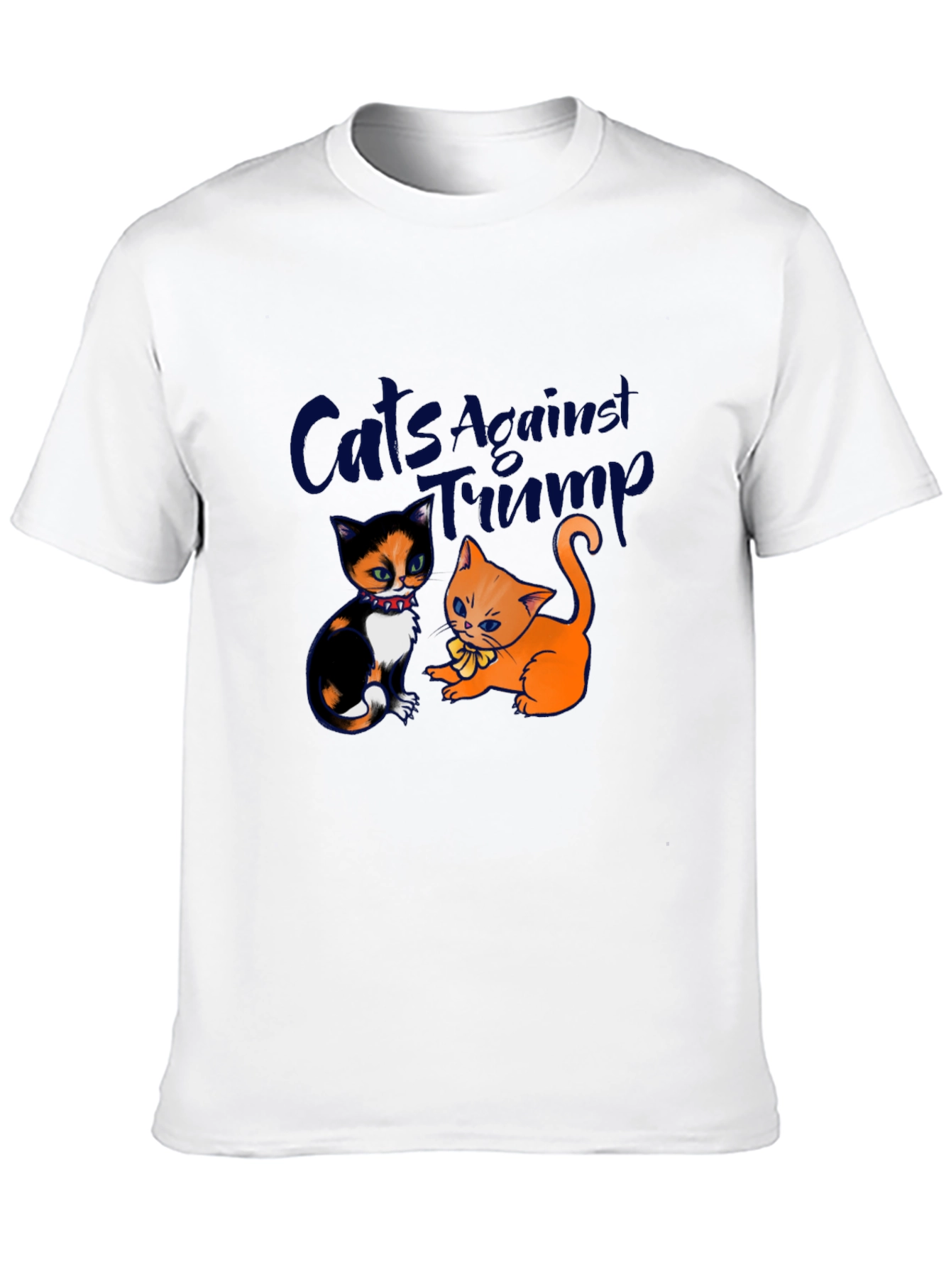Cats Against Trump Novelty Graphic Tee