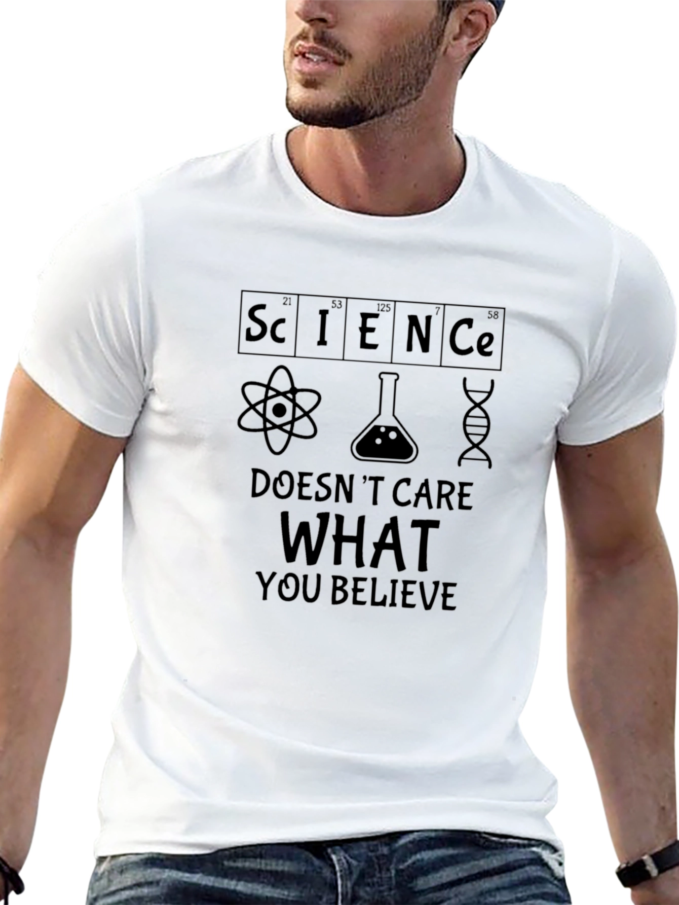 Science Doesnt Care Black T-Shirt