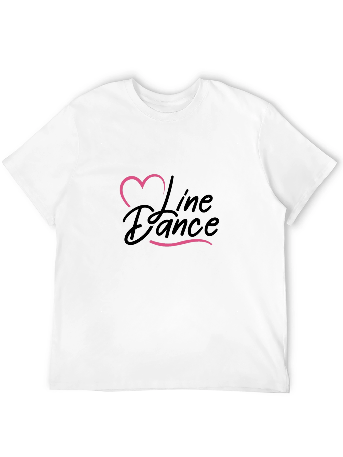 Line Dance Heart Graphic T-Shirt