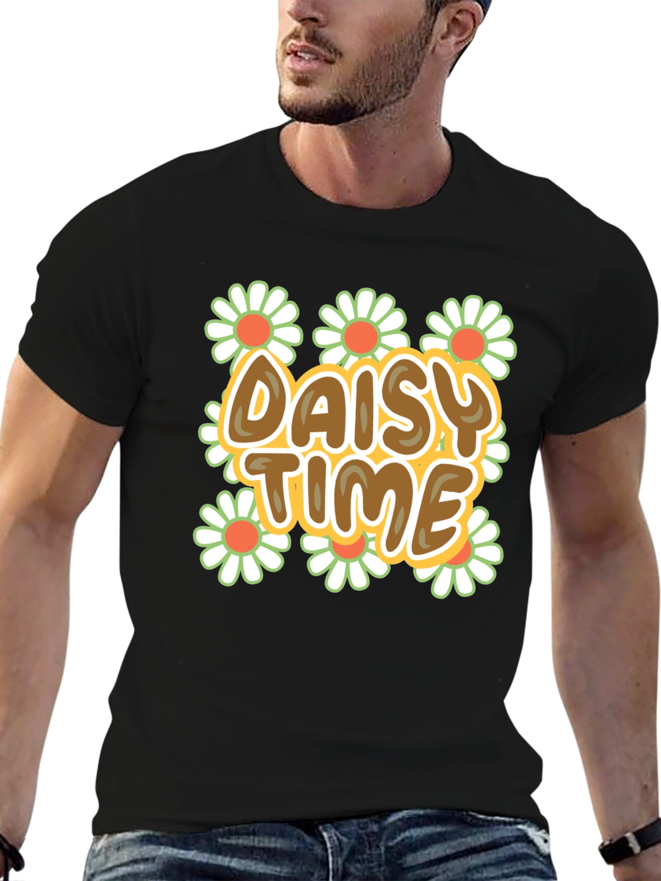 Daisy Time Graphic Print Tee