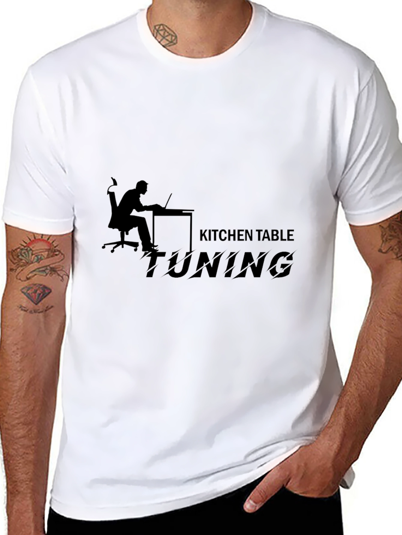 Kitchen Table Tuning Graphic T-Shirt