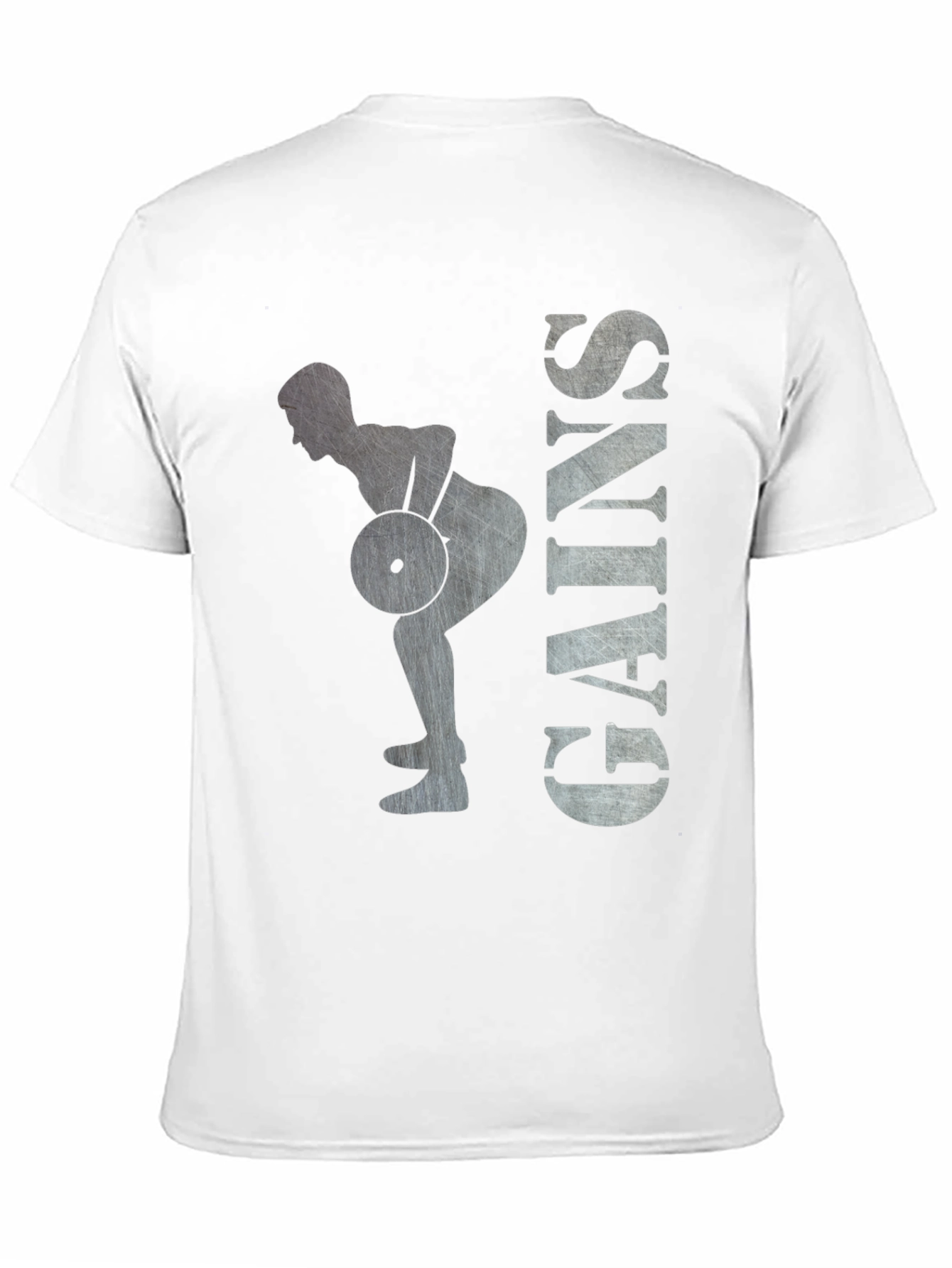 Gains Lifting Graphic T-Shirt - Black