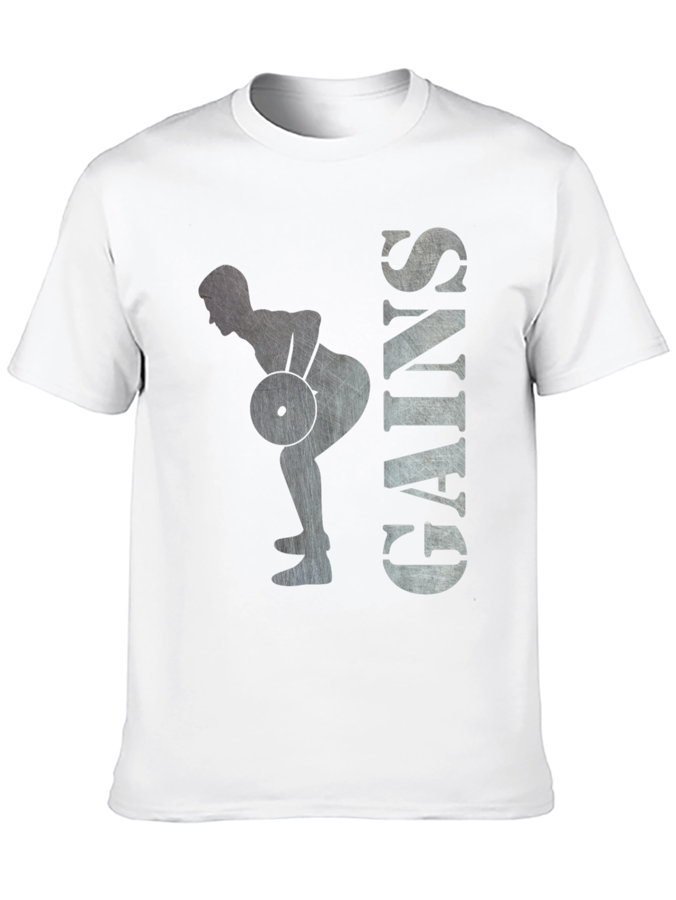 Gains Lifting Graphic T-Shirt - Black