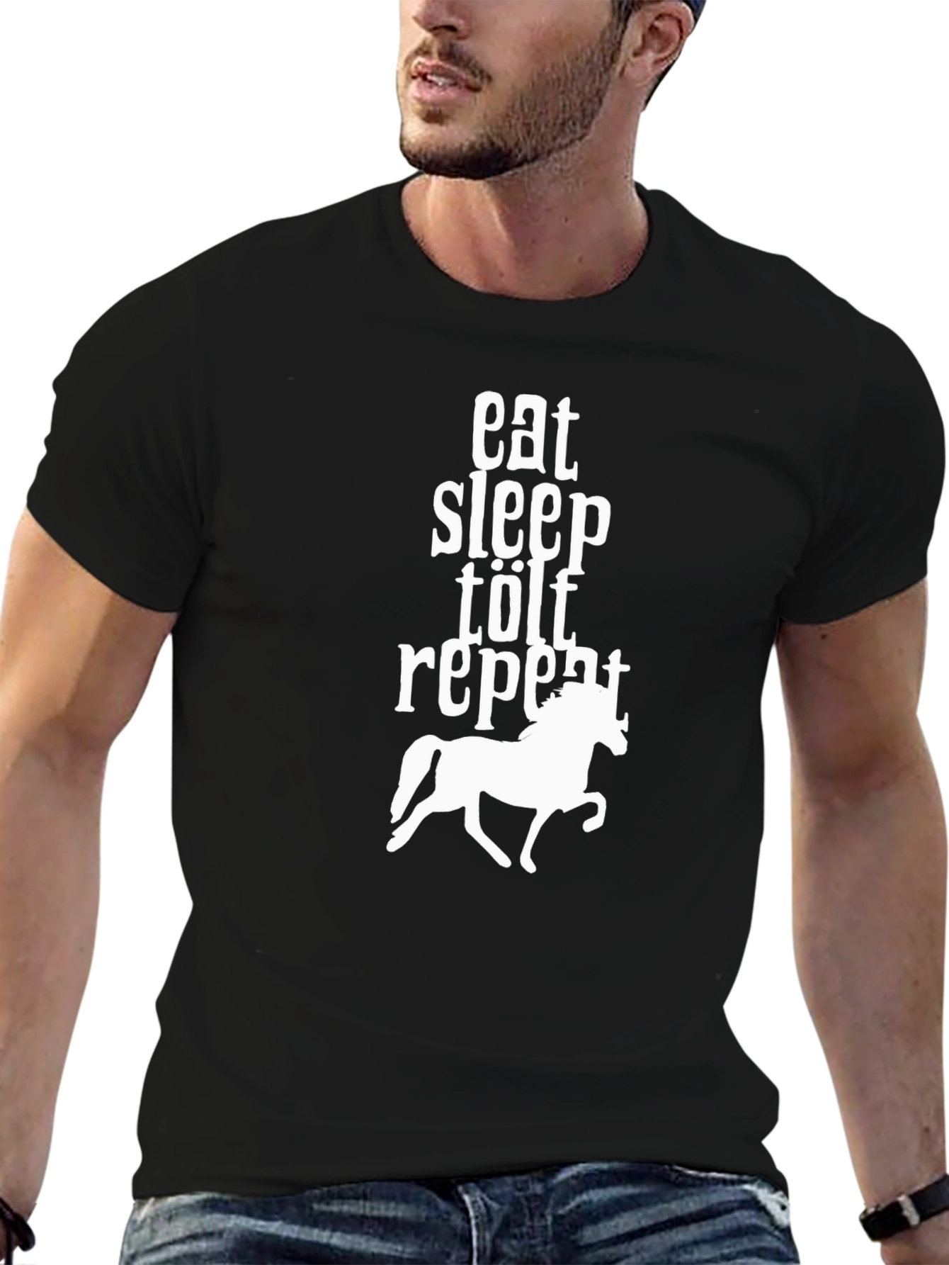 Eat Sleep Tölt Repeat Horse T-Shirt