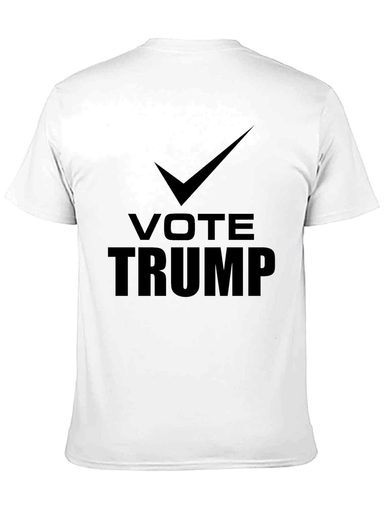 Vote Trump Graphic Tee - Black Crew Neck T-Shirt