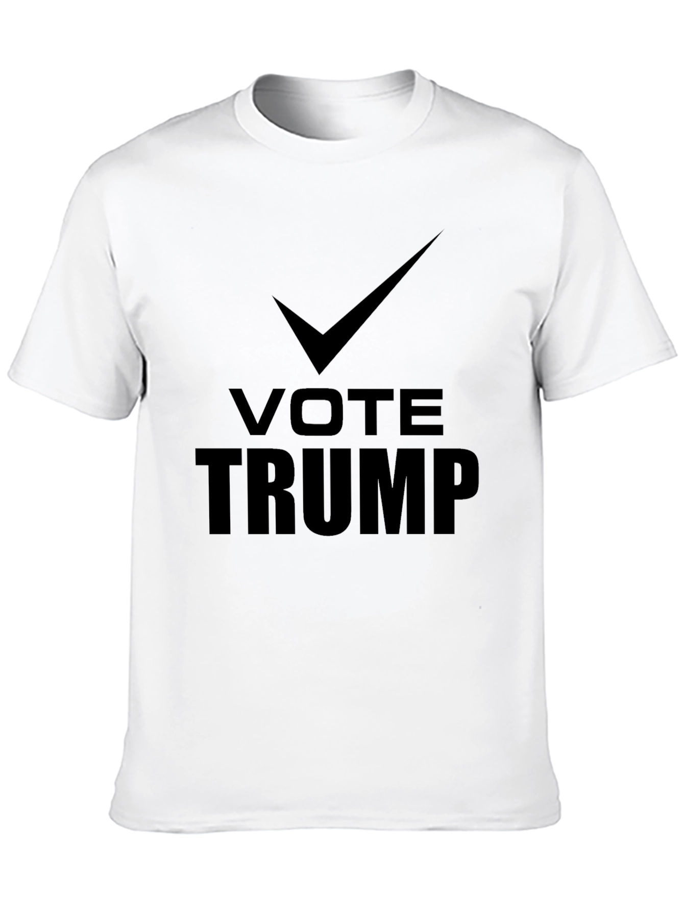 Vote Trump Graphic Tee - Black Crew Neck T-Shirt