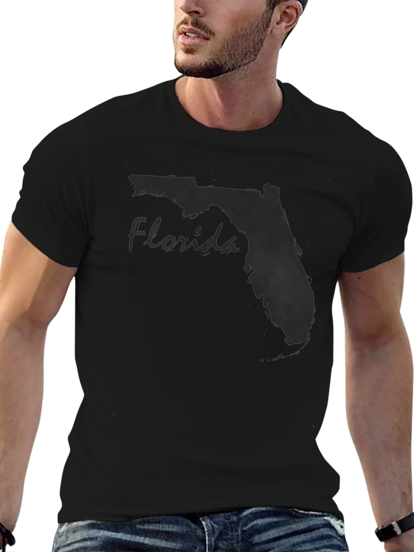 Florida State Silhouette Black T-Shirt
