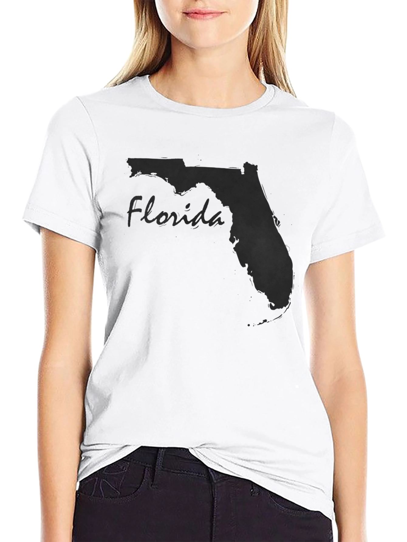Florida State Silhouette Black T-Shirt
