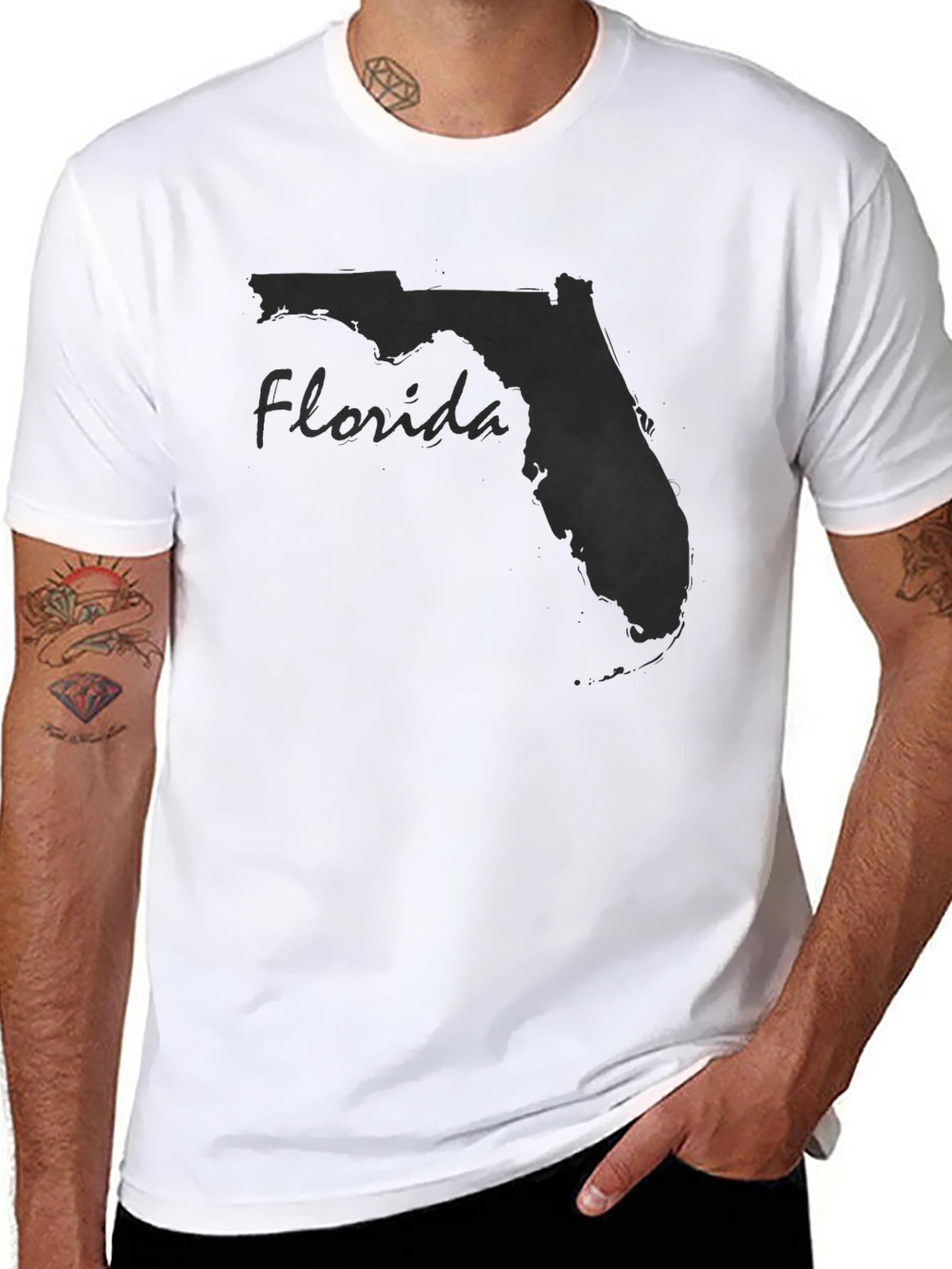 Florida State Silhouette Black T-Shirt