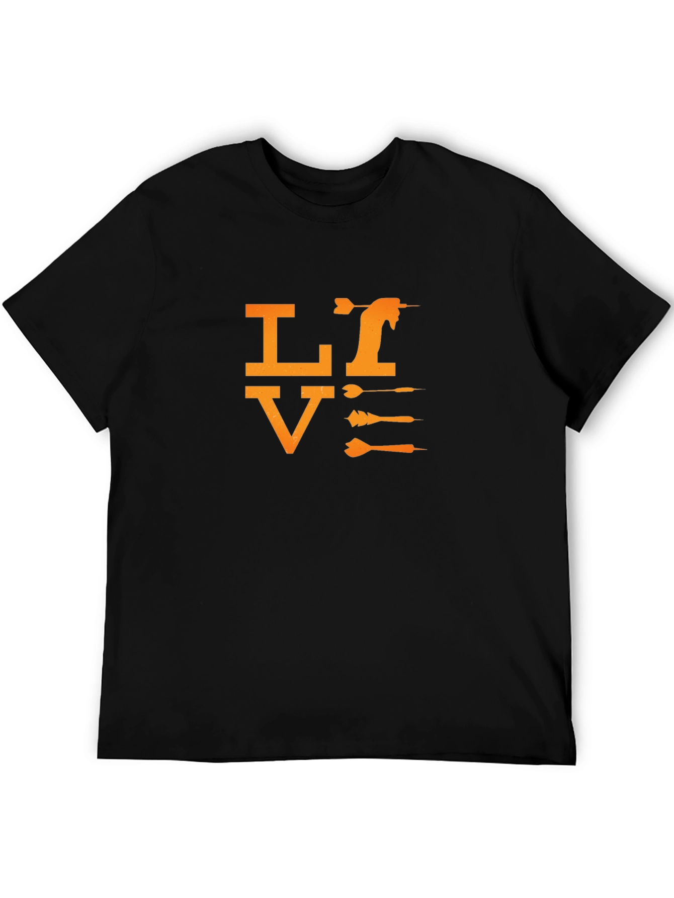 Love Darts Black T-Shirt