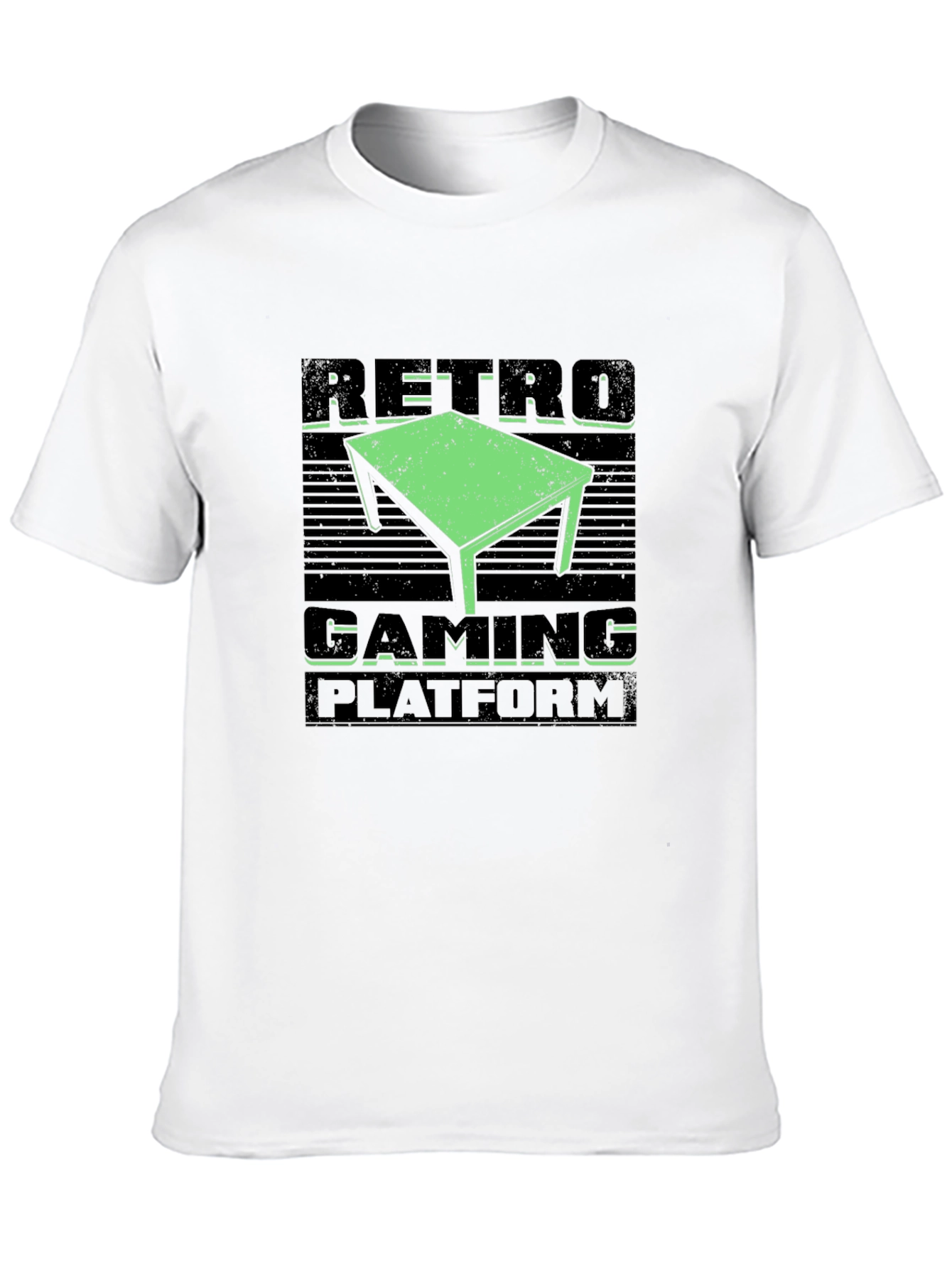 Retro Gaming Platform Graphic T-Shirt