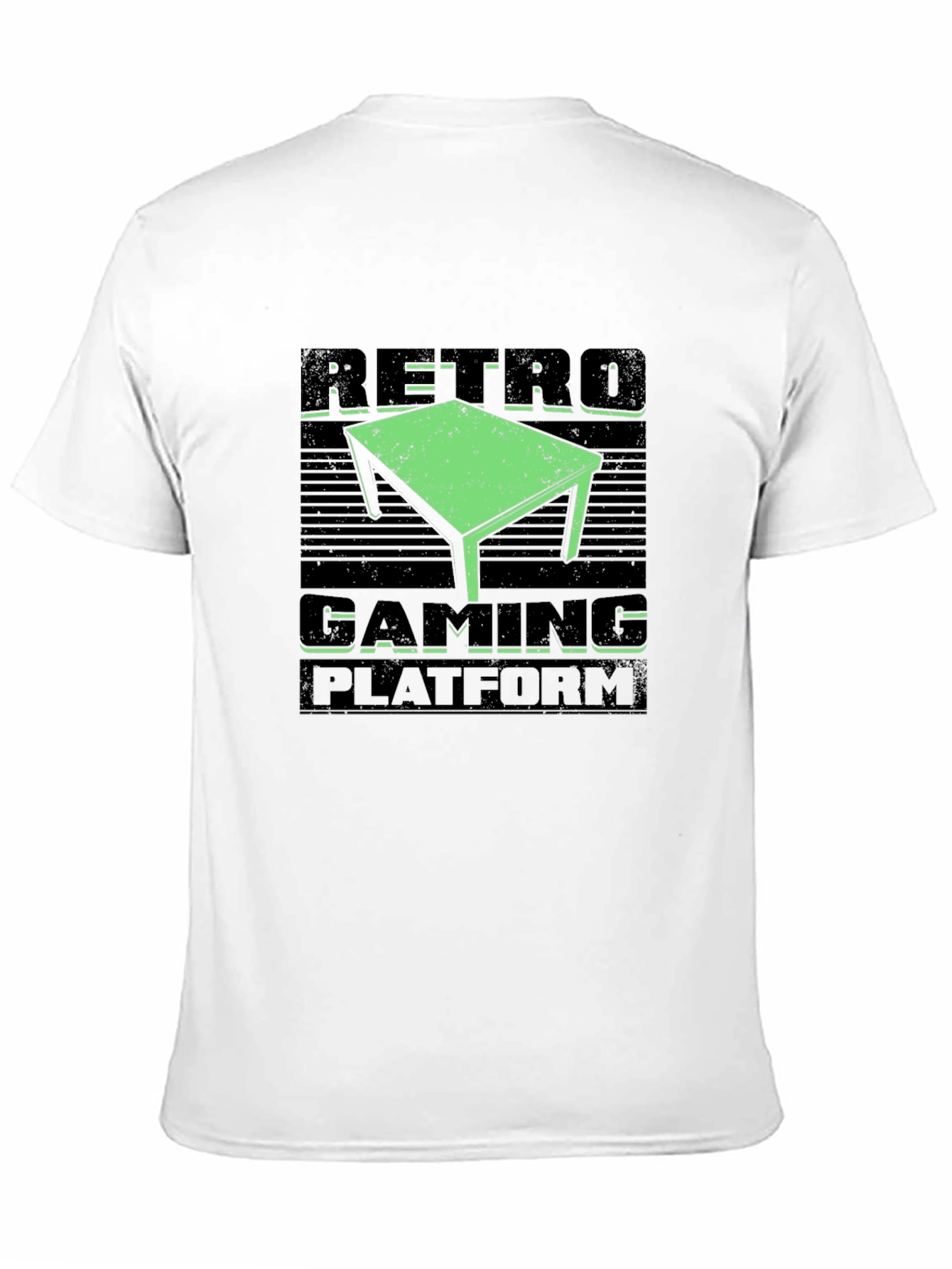 Retro Gaming Platform Graphic T-Shirt