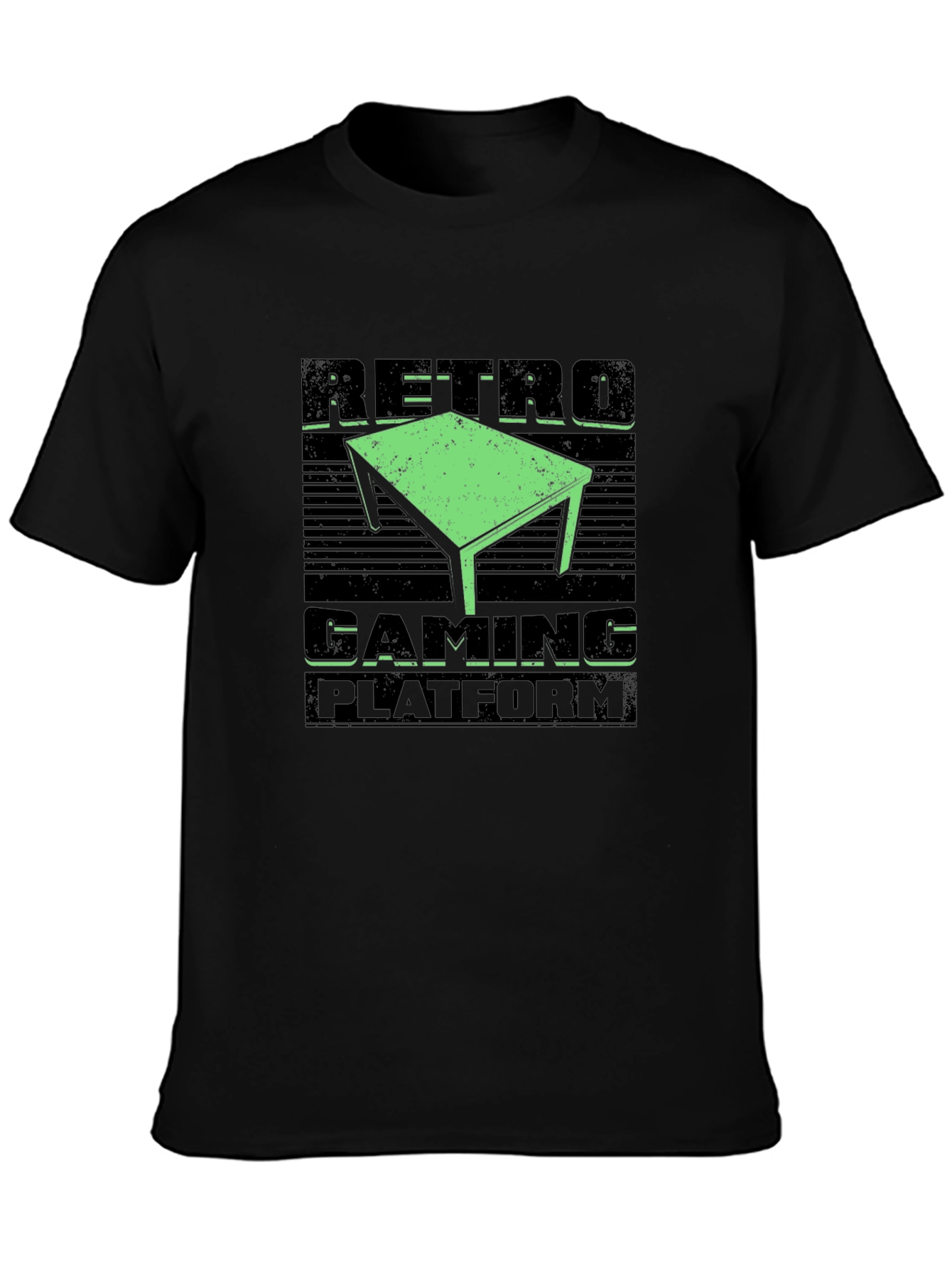 Retro Gaming Platform Graphic T-Shirt